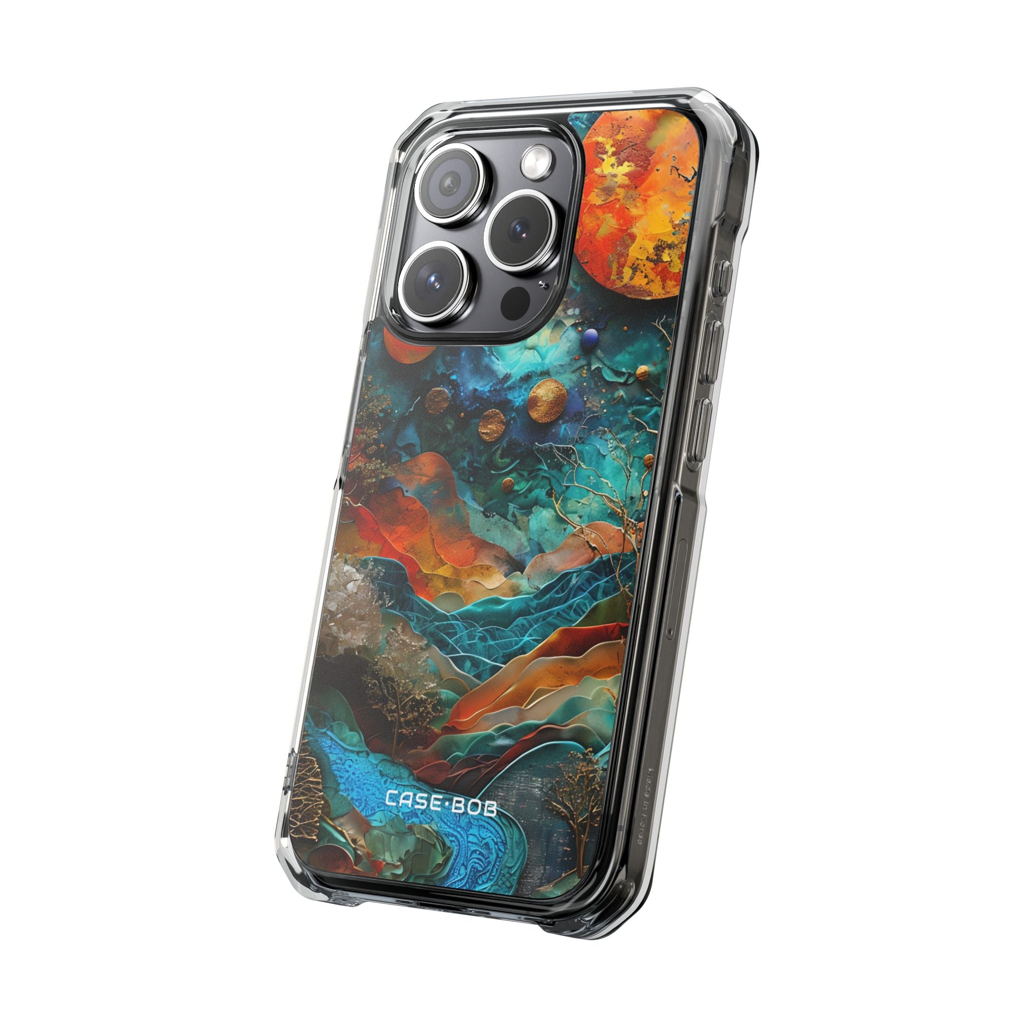 Celestial Ember iPhone 15 Pro Case - Impact