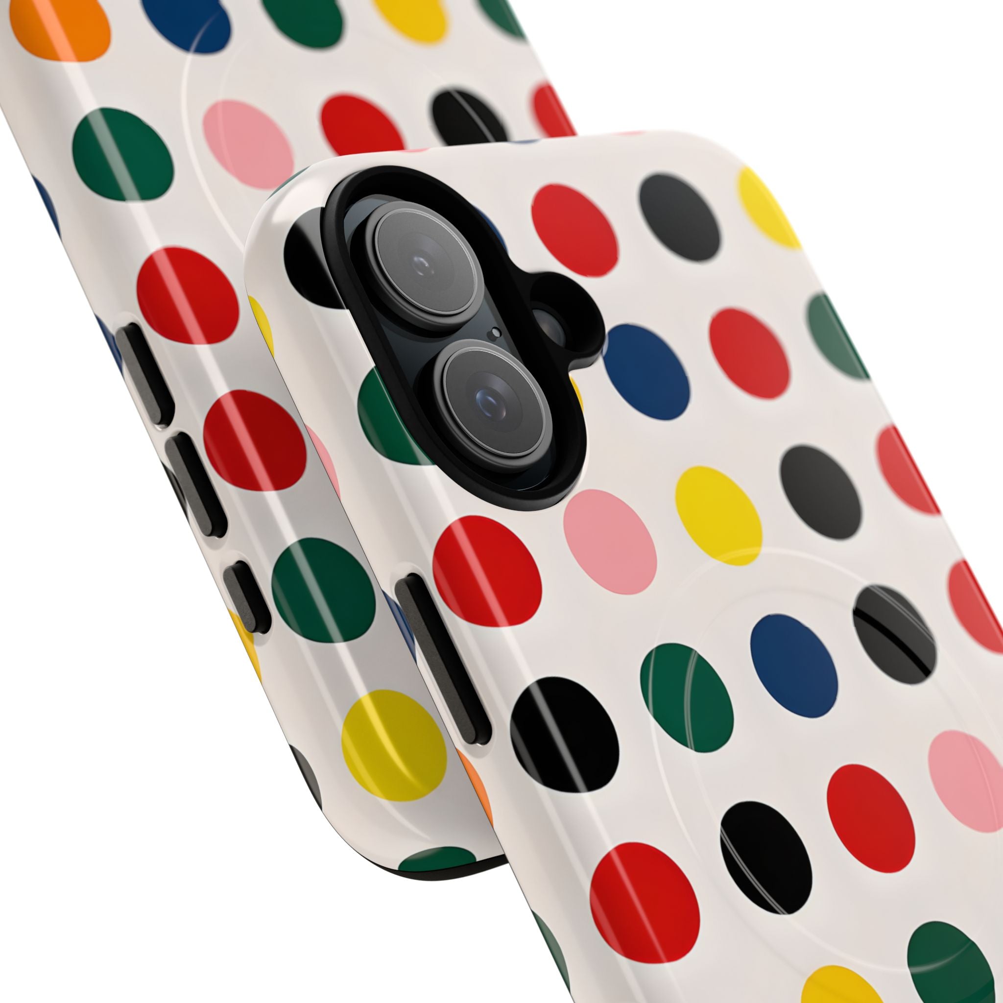 Colorful Circle Grid iPhone 16 - Tough+