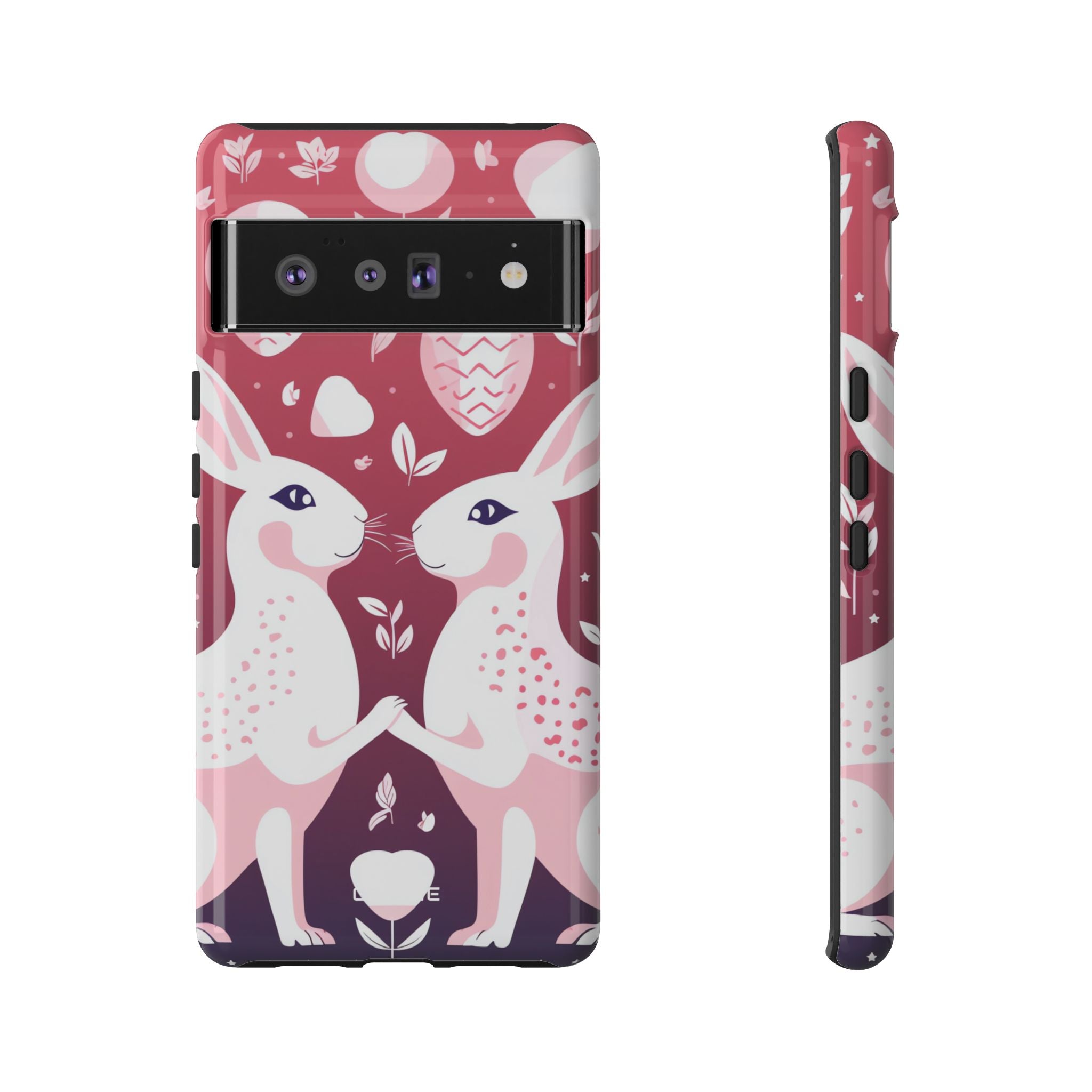 Rabbits Share Joy - Google Pixel Case
