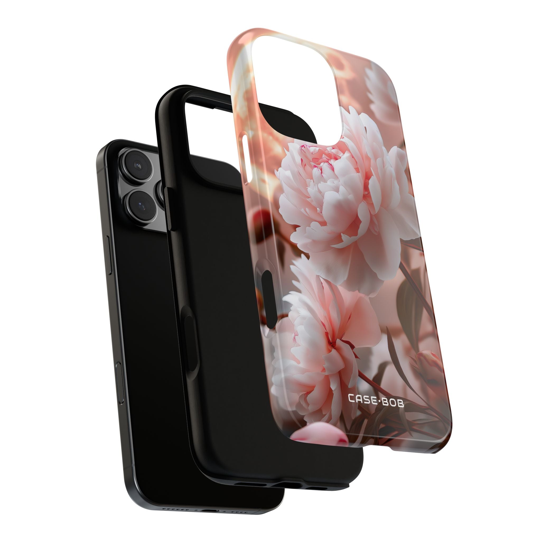 Peony Moonlight iPhone 16 Pro Max Case - Tough