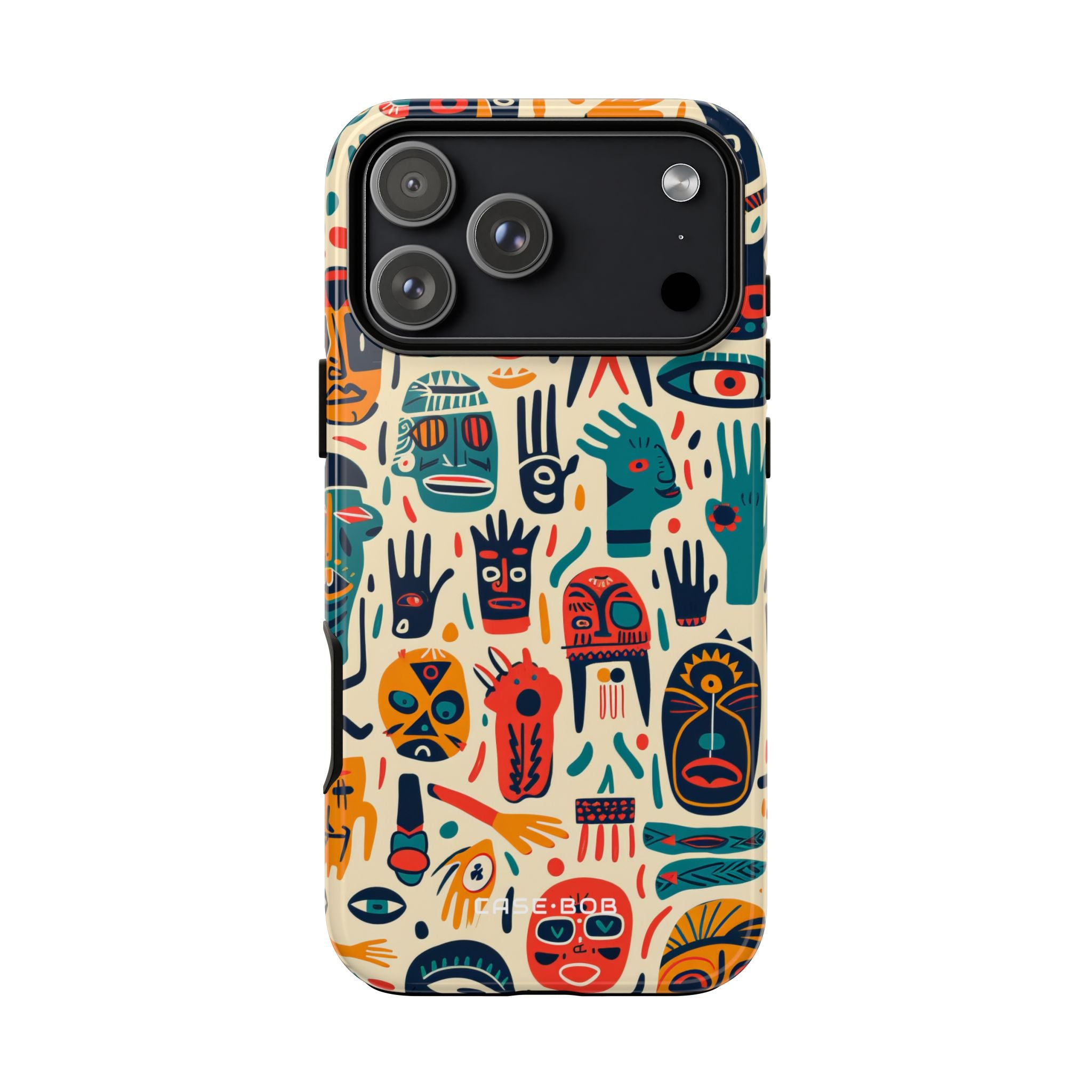 Vivid Faces iPhone 17 Pro Max Case - Tough