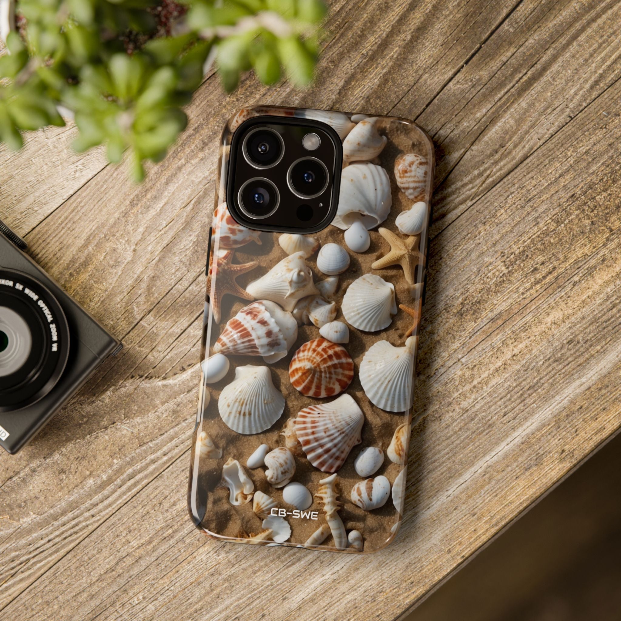 Seashells Embrace Shore - iPhone Case