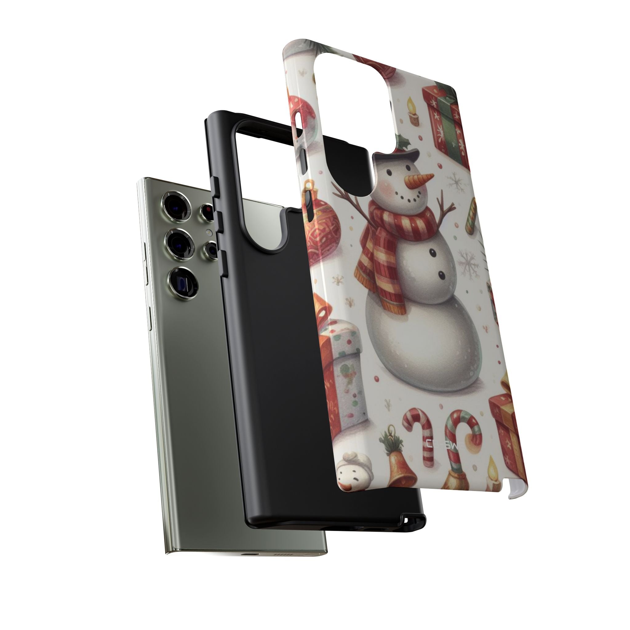 Snowman Wears Scarf - Samsung Case