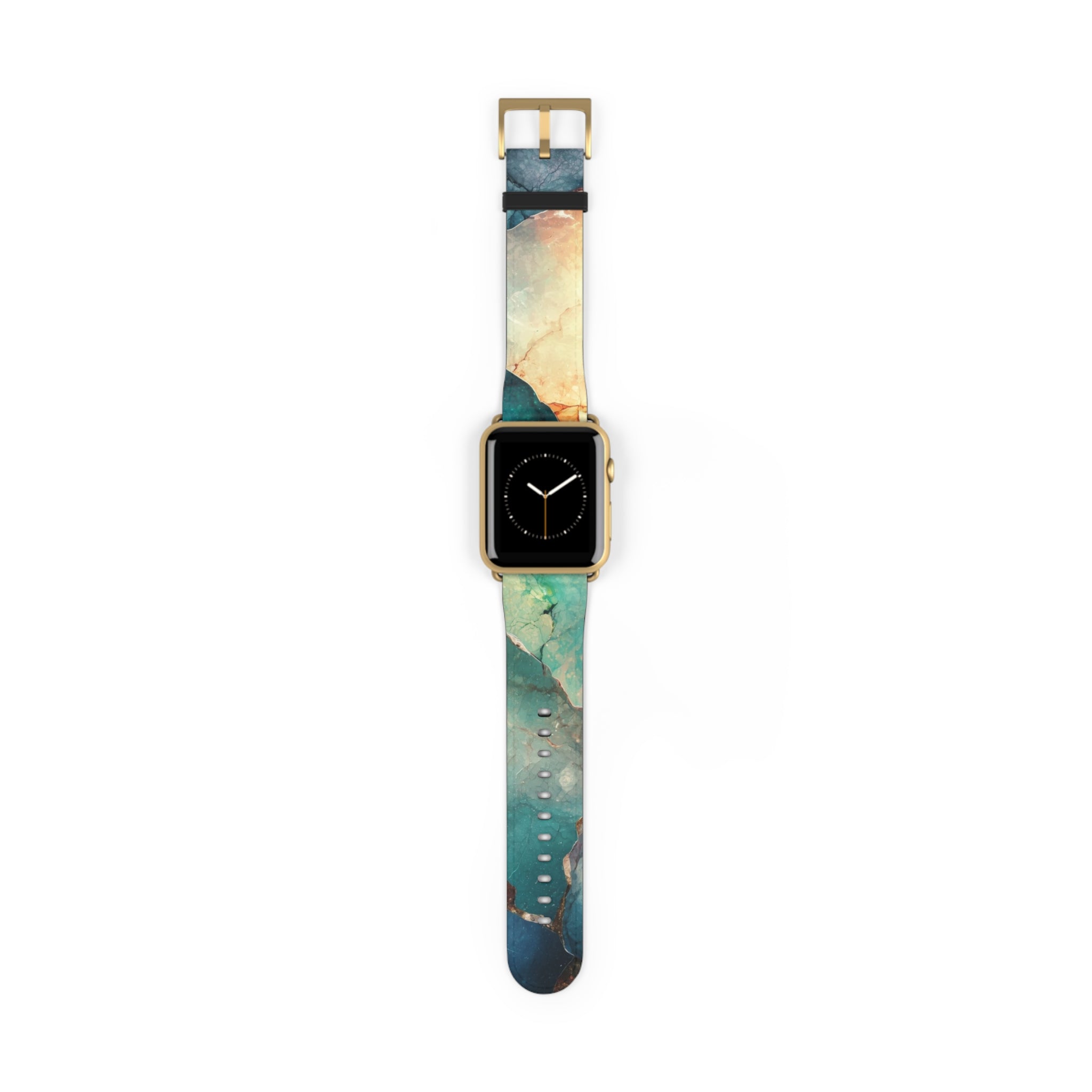 Fractured Gemstone Teal - Watch Band