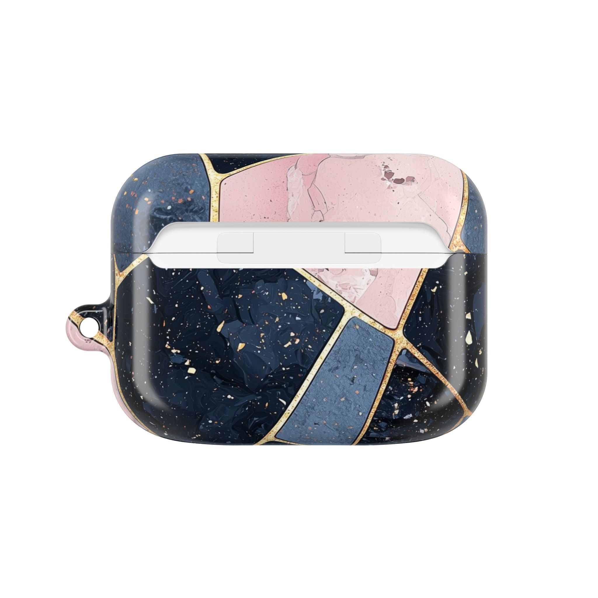 Golden Mosaic Navy - AirPods Case