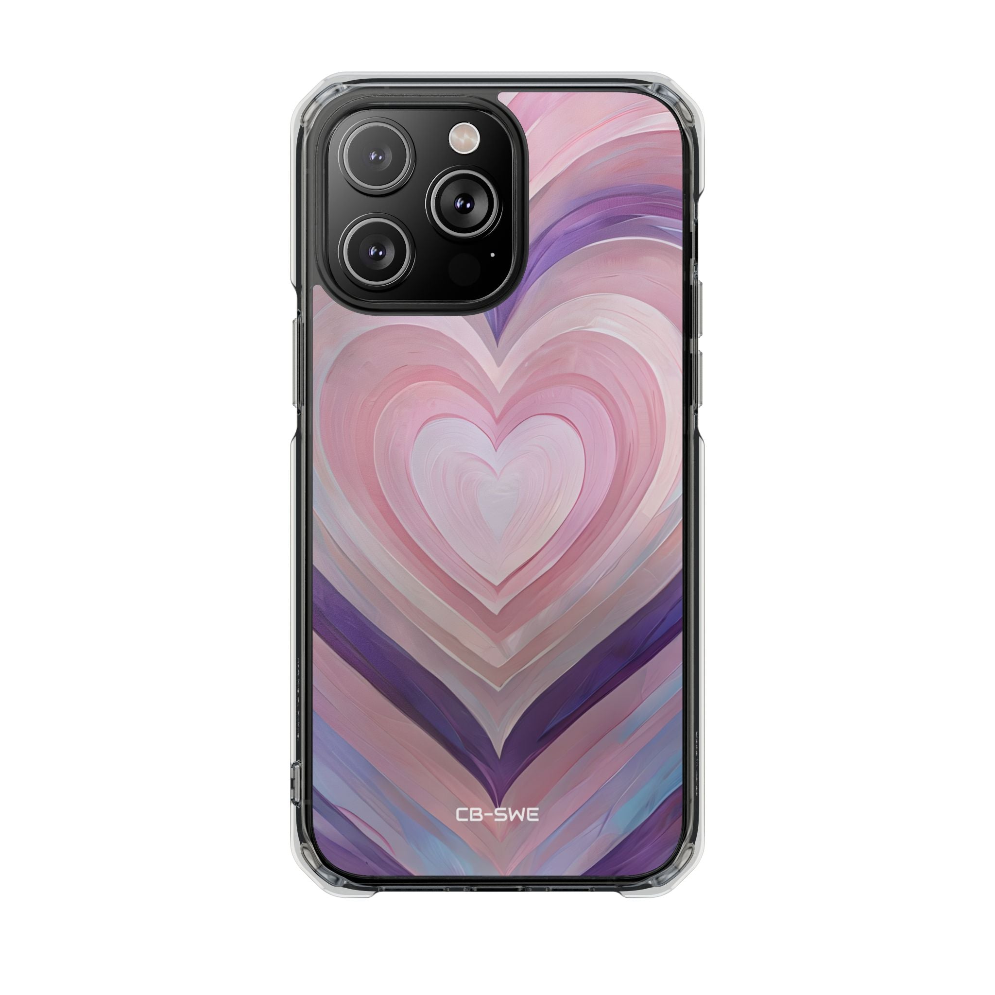 Impressionistic Heart Layers iPhone Case - Impact