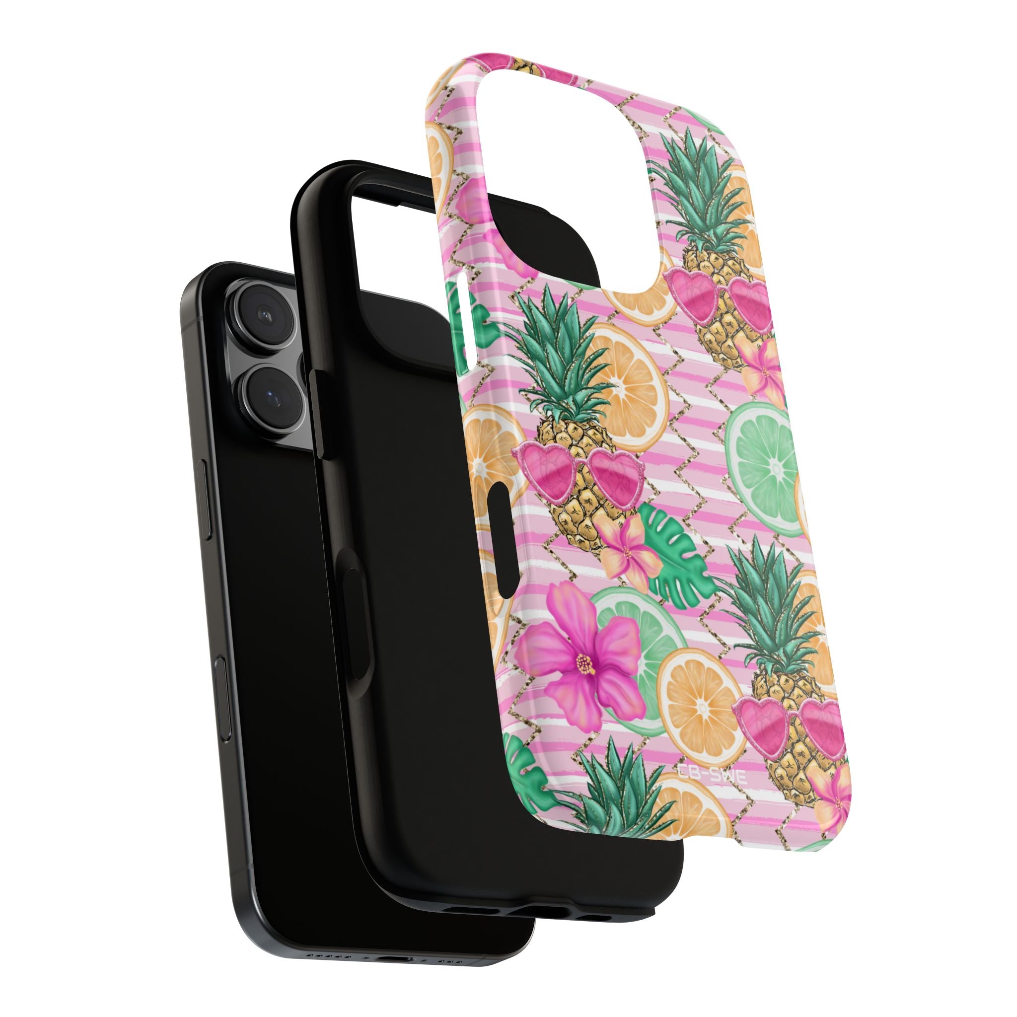 Tropical Fruits Dance - iPhone Case