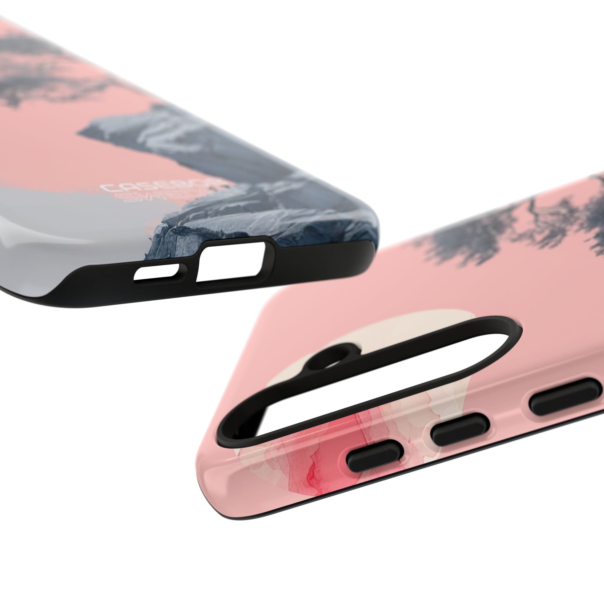 Solitudine sulla scogliera rosa Samsung S24 - Tough