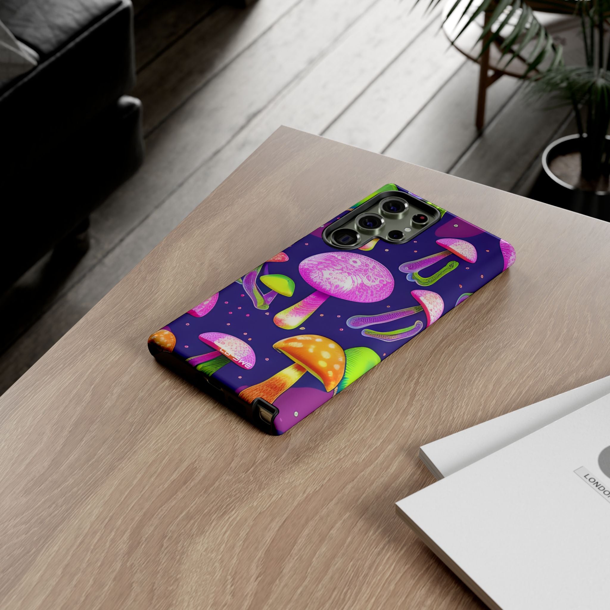 Neon Mushroom Dreams - Samsung Case
