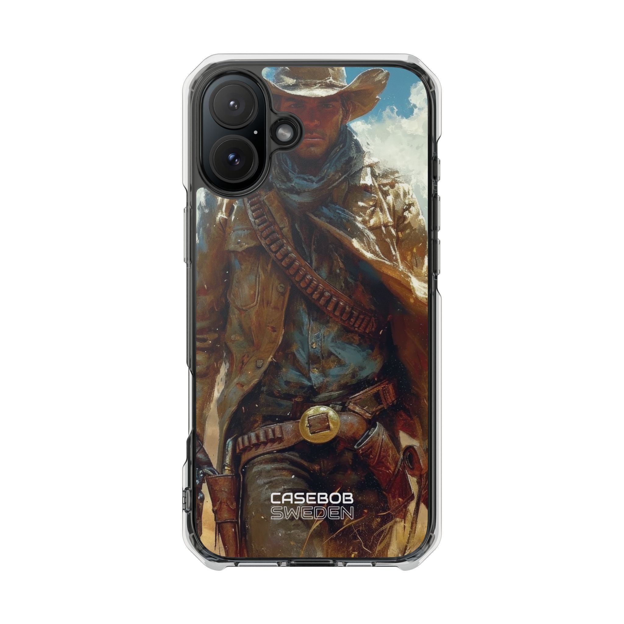 Western Horizon Rider iPhone 16 - Impact Clear+