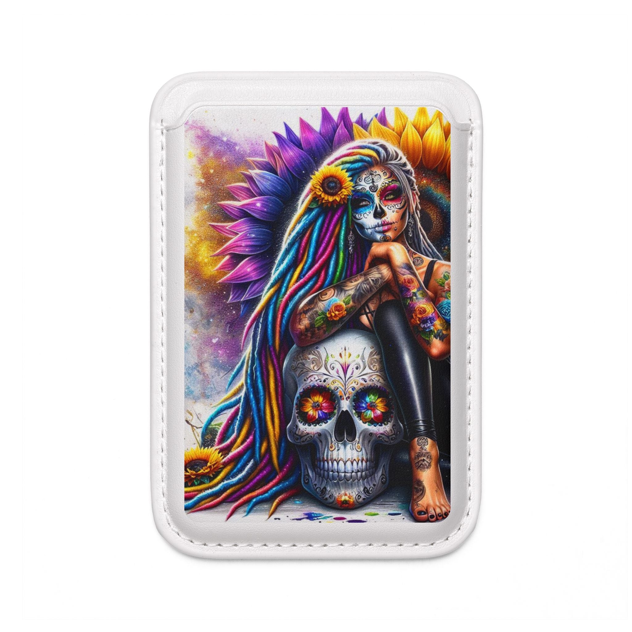 Skull Bloom lompakko – MagSafe-valmis