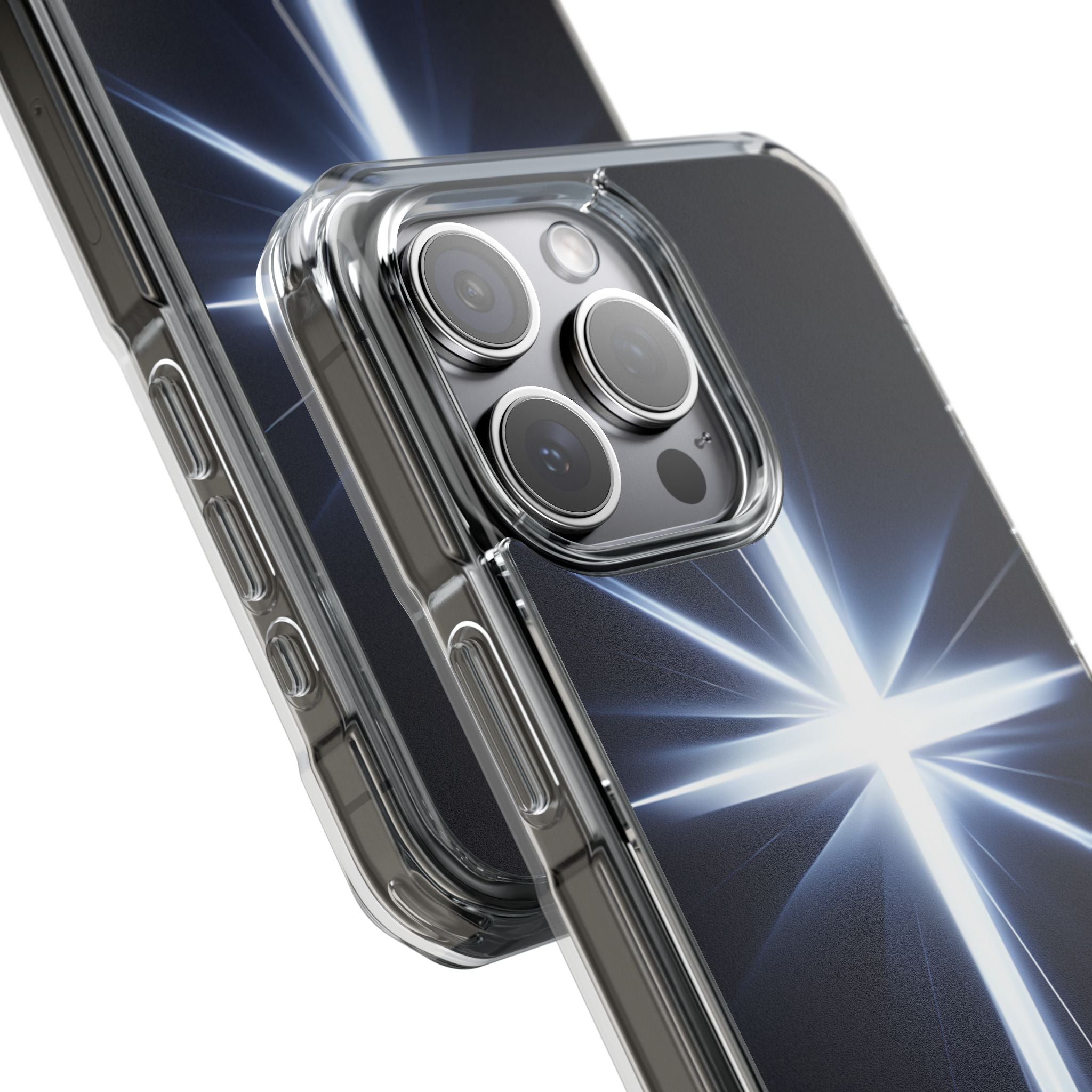 Glowing Crossburst iPhone 15 Pro Max Case - Impact