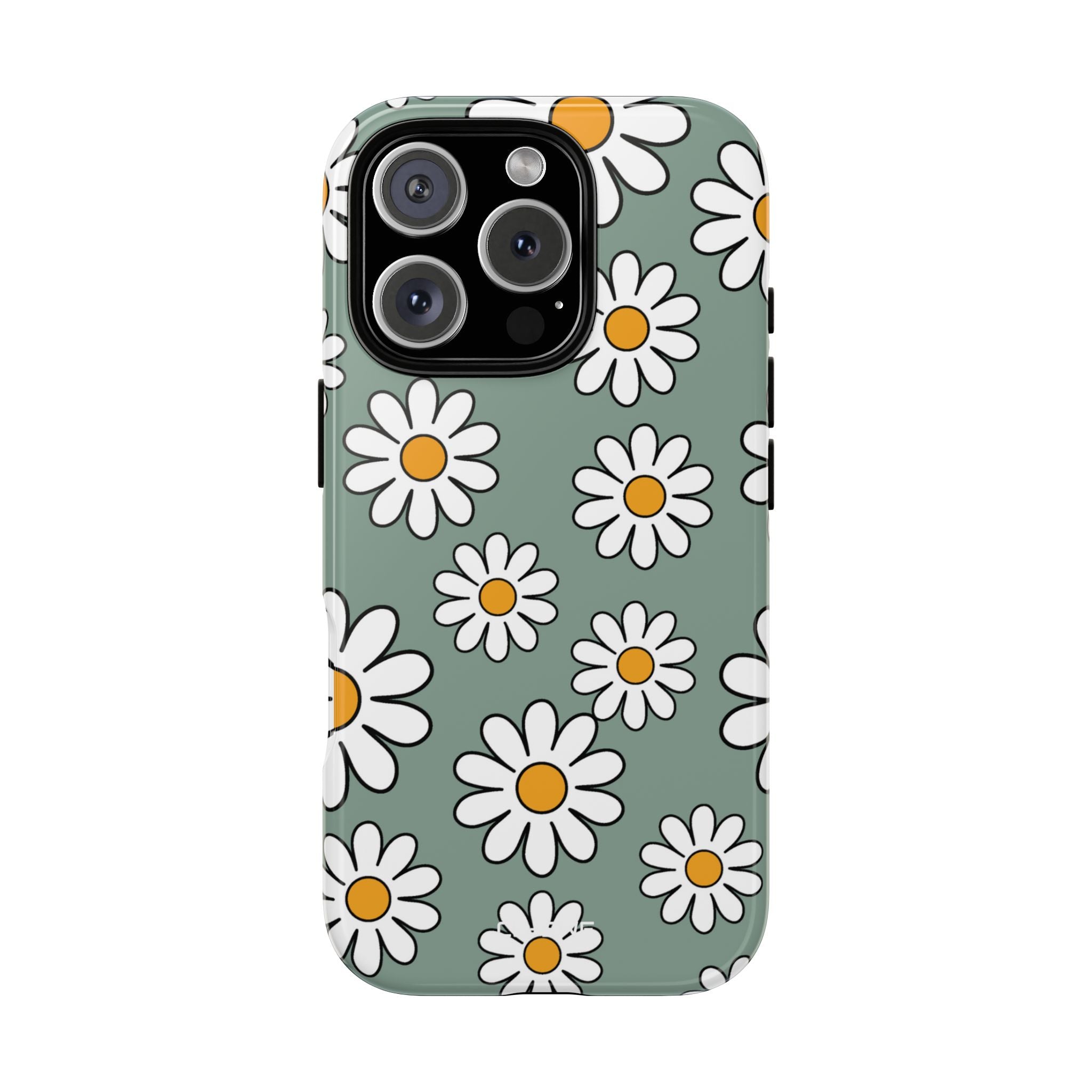 Daisies Dance Playfully - iPhone Case