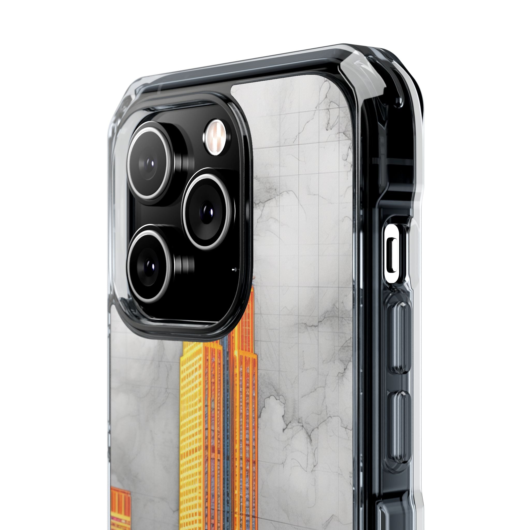 Vibrant City Skyline iPhone 14 - Impact Clear+