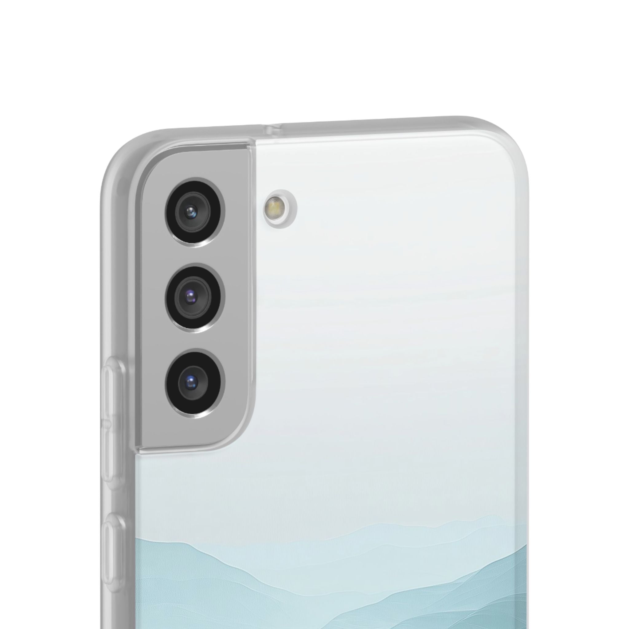 Teal Mist Mountains Samsung S22 Plus Case - Soft