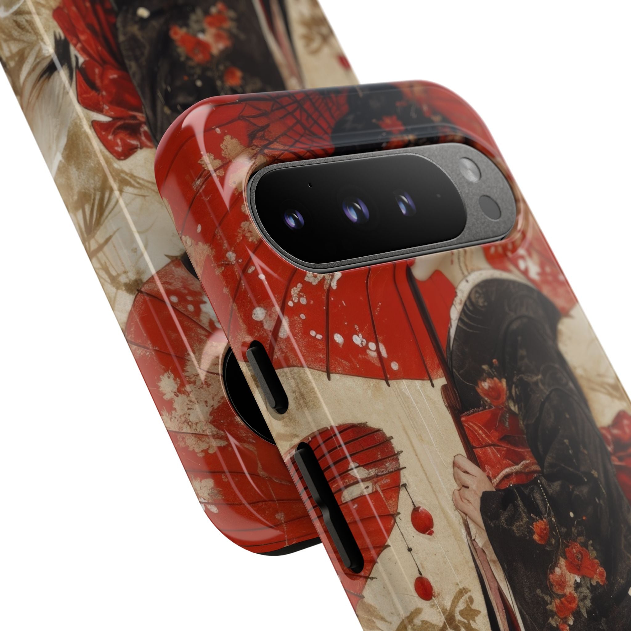 Scarlet Crane Dreams Google Pixel 9 - Tough
