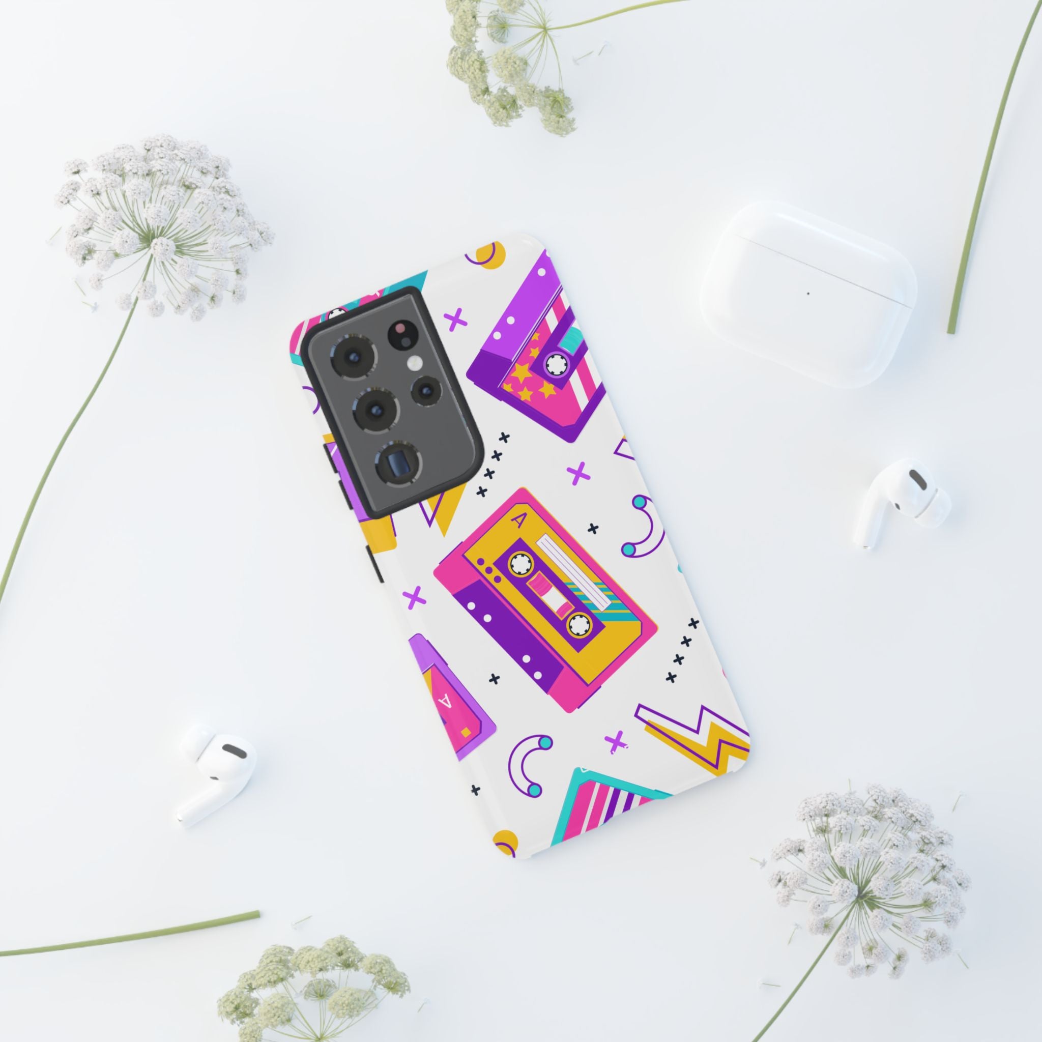 Retro Cassette Chaos - Samsung Case