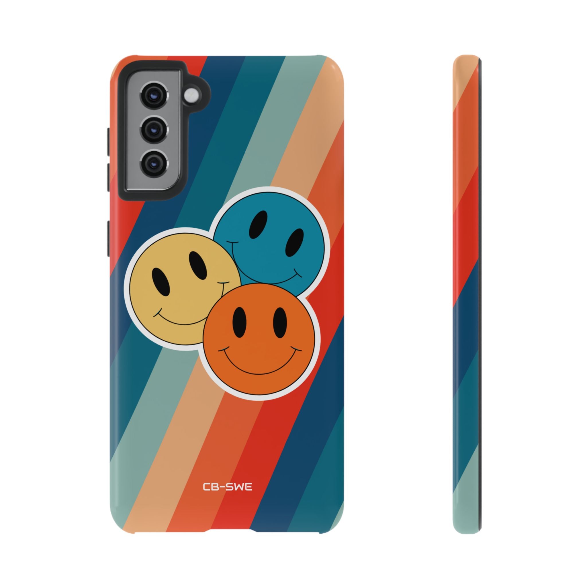 Retro Smiley Harmony - Samsung Case