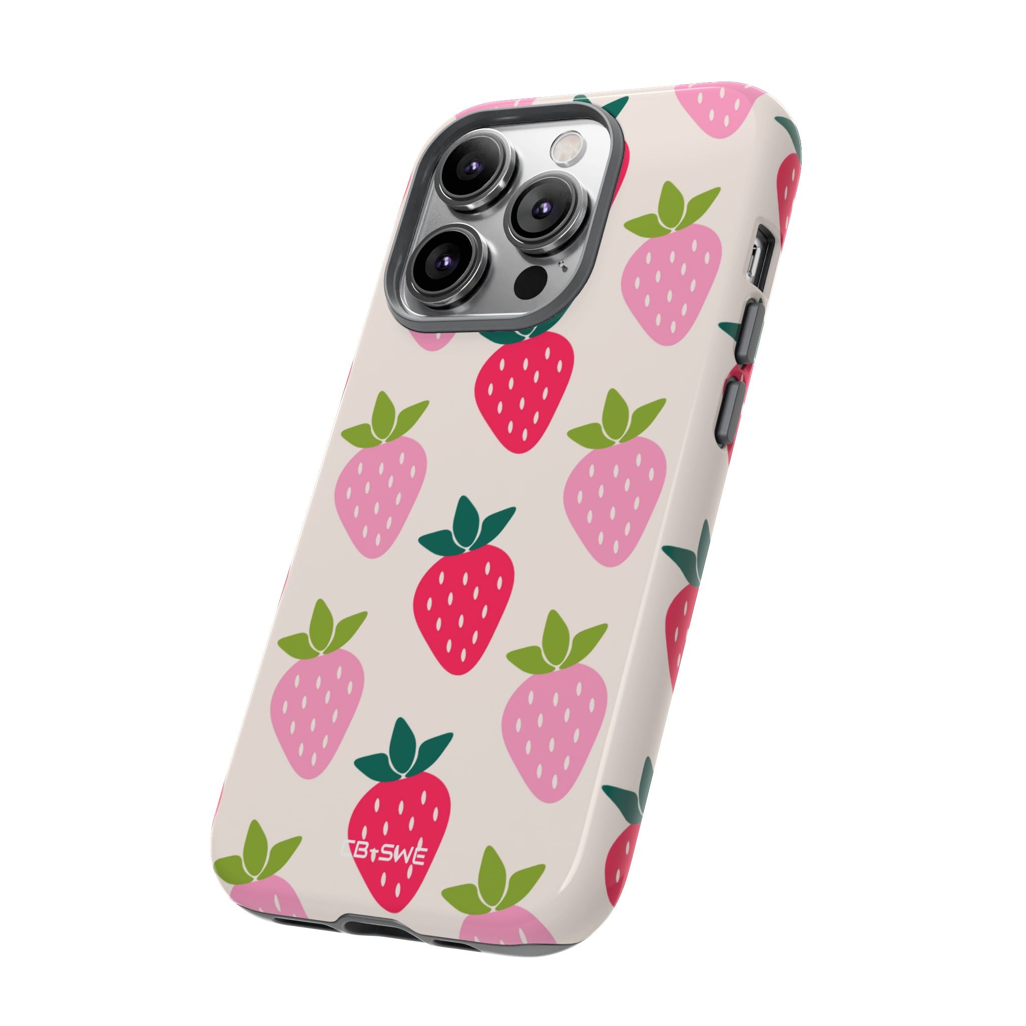 Vibrant Strawberry Rhythm - iPhone Case