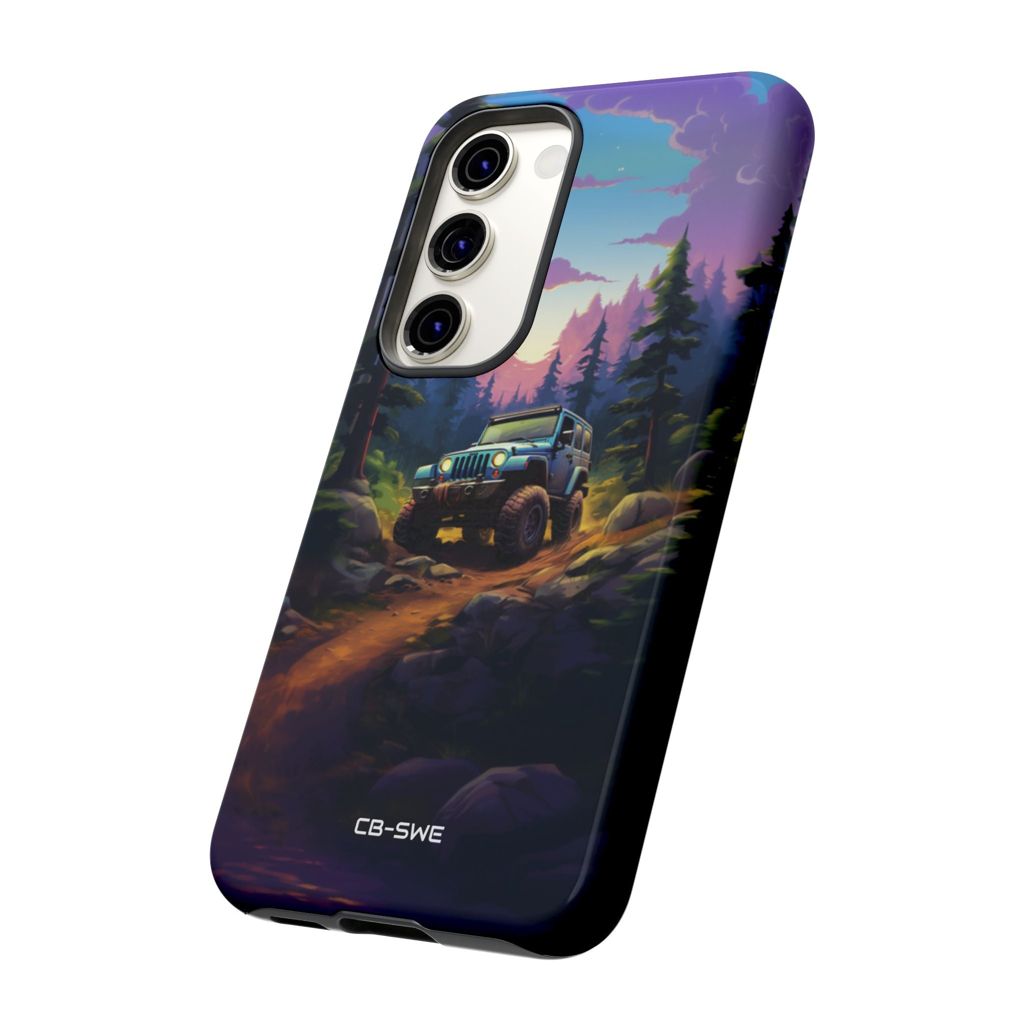 Sunset Forest Drive - Samsung Case