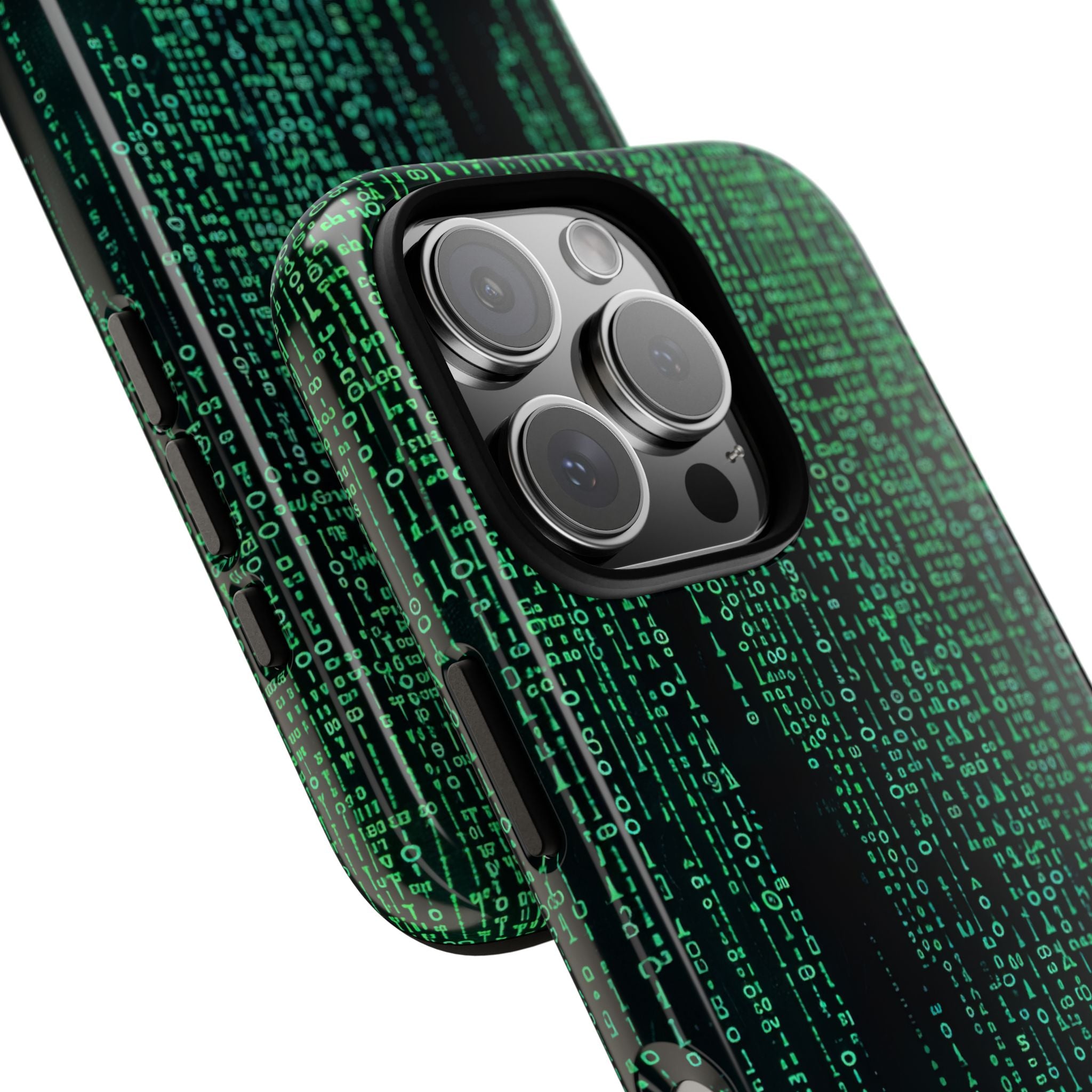 Neon Data Stream iPhone 16 - Tough