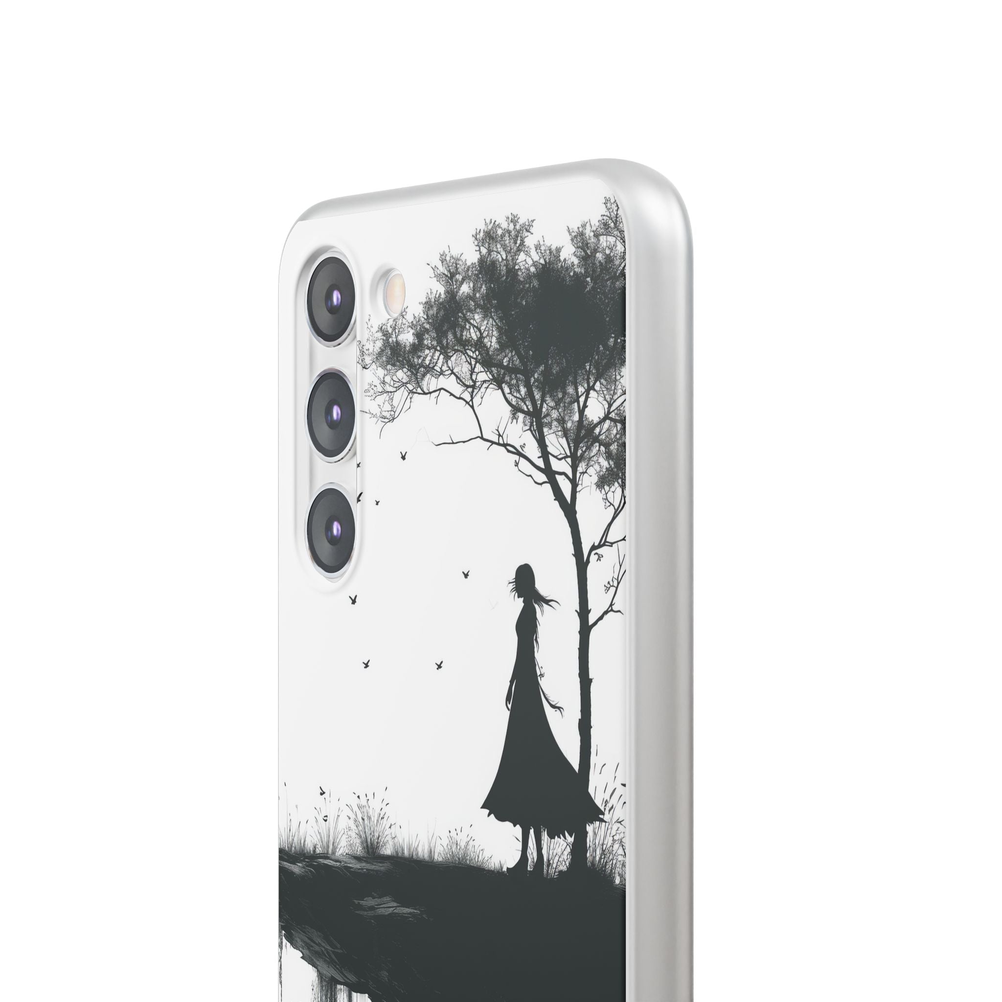 Cliffside Silhouette Samsung S23 Plus Case - Soft