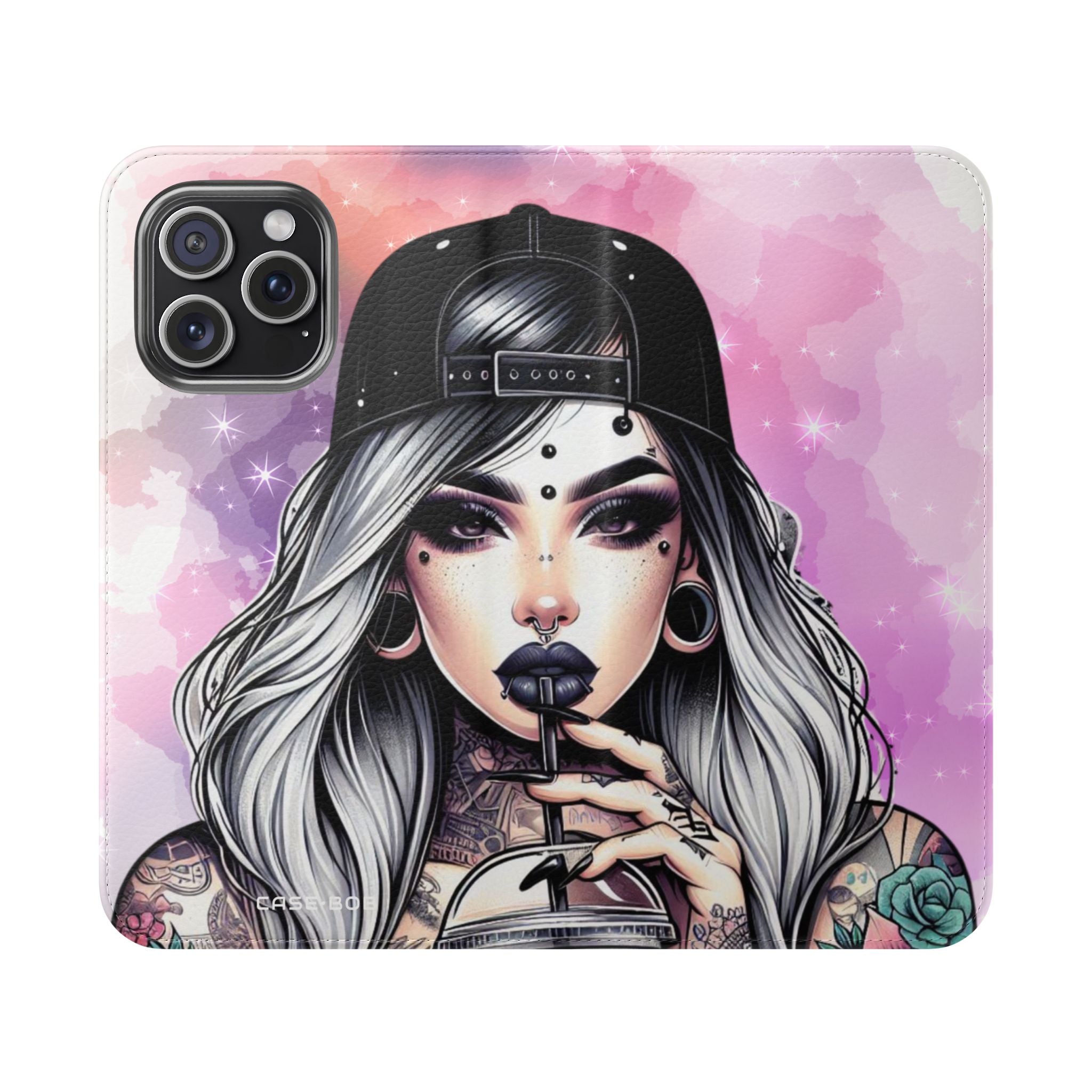 Silver Siren - iPhone 15 Pro Max Case - Wallet