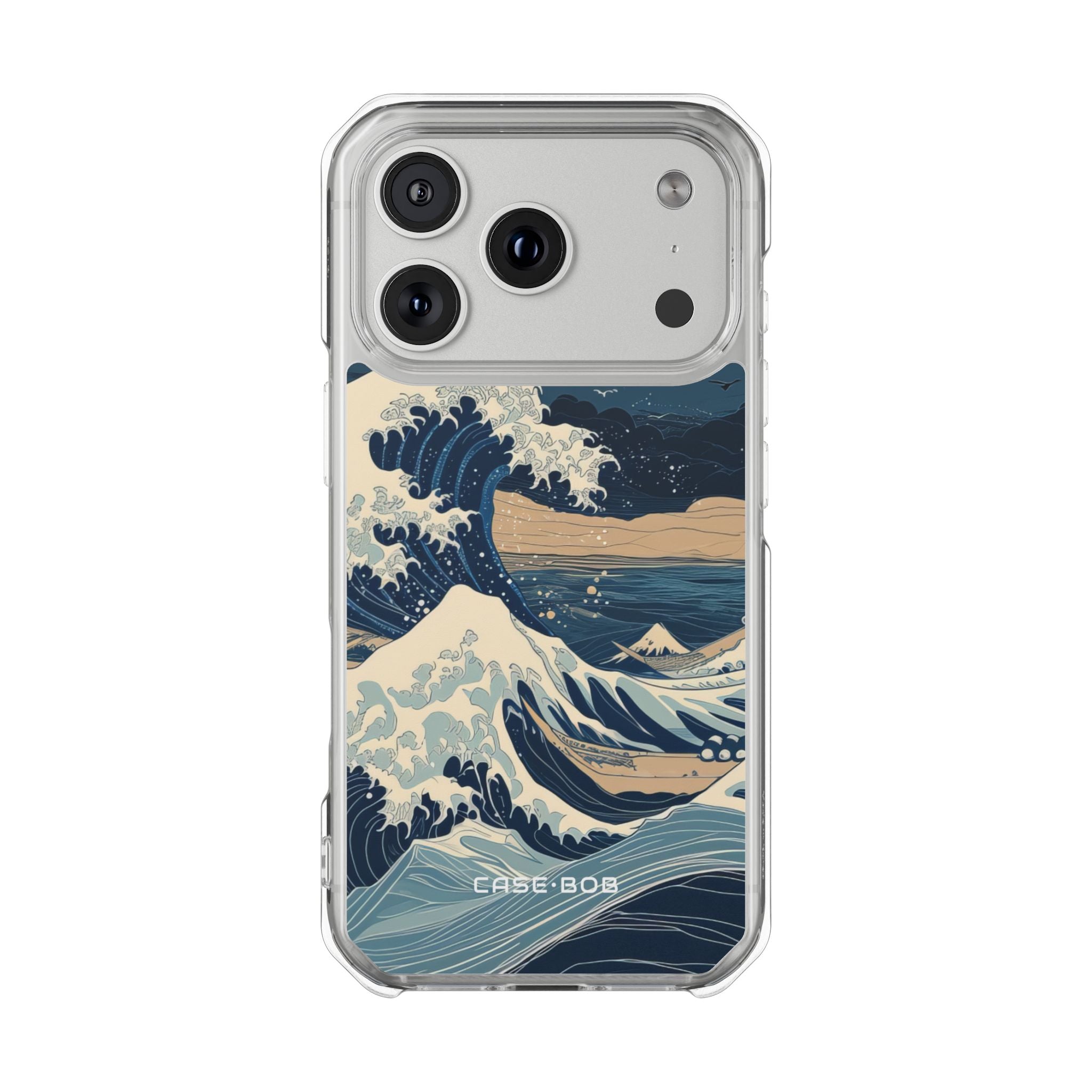 Cresting Blue Wave iPhone 17 Pro Case - Impact