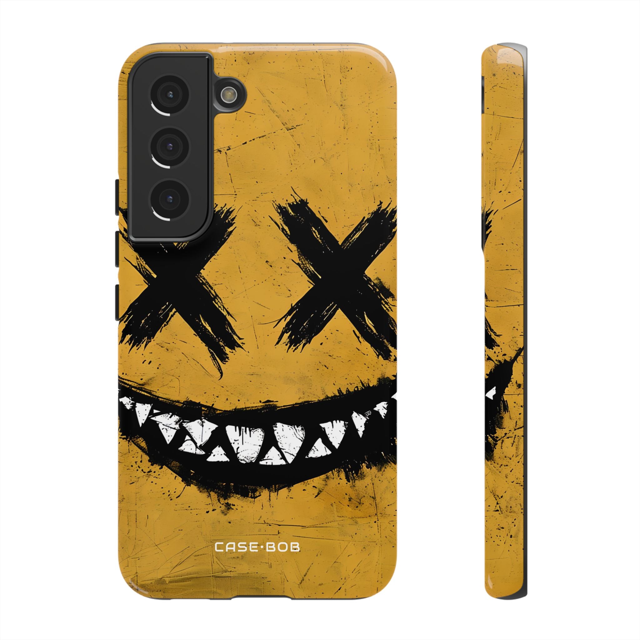 Jagged Smile Yellow Samsung S22 Case - Tough