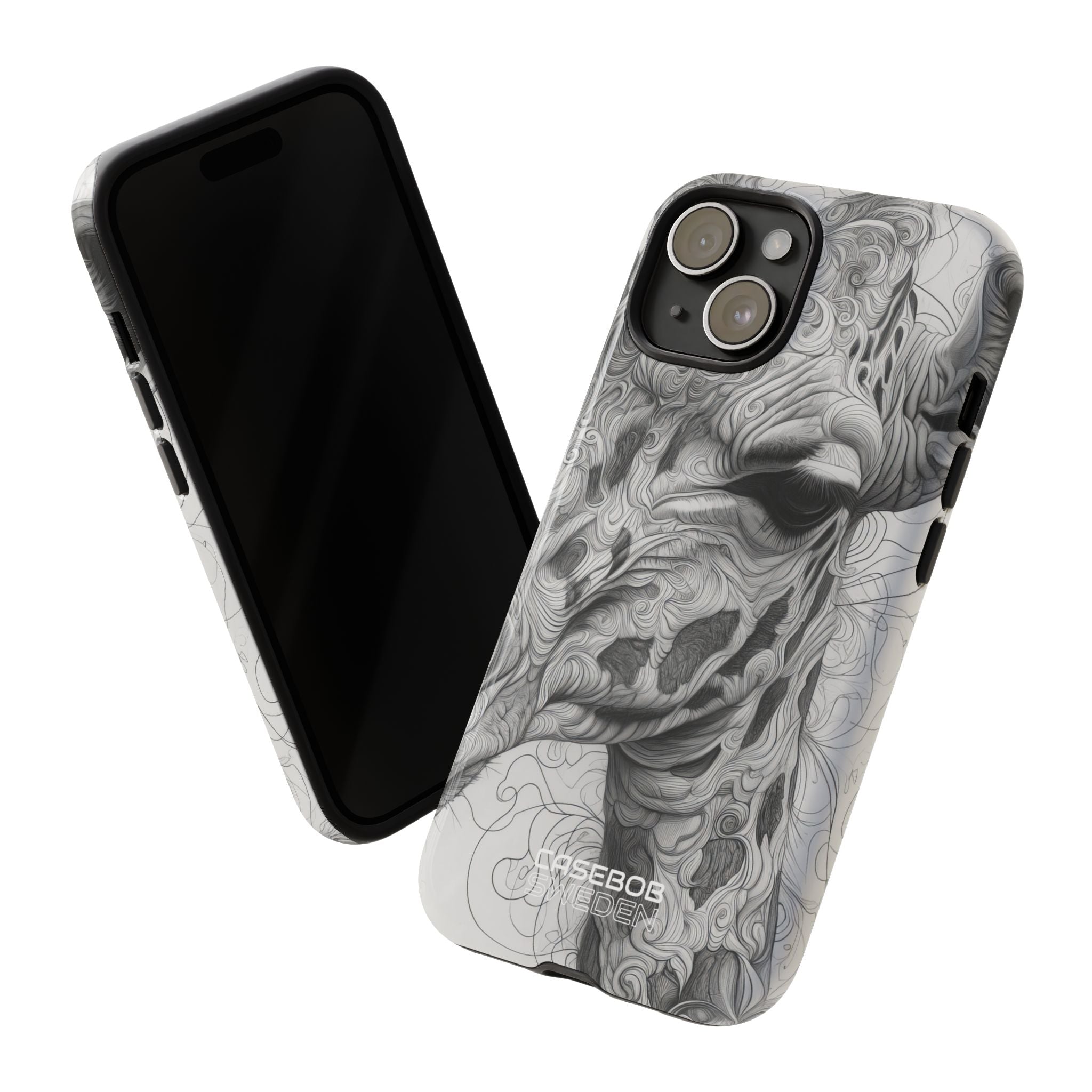 Arte Giraffa Vorticosa iPhone 15 - Tough