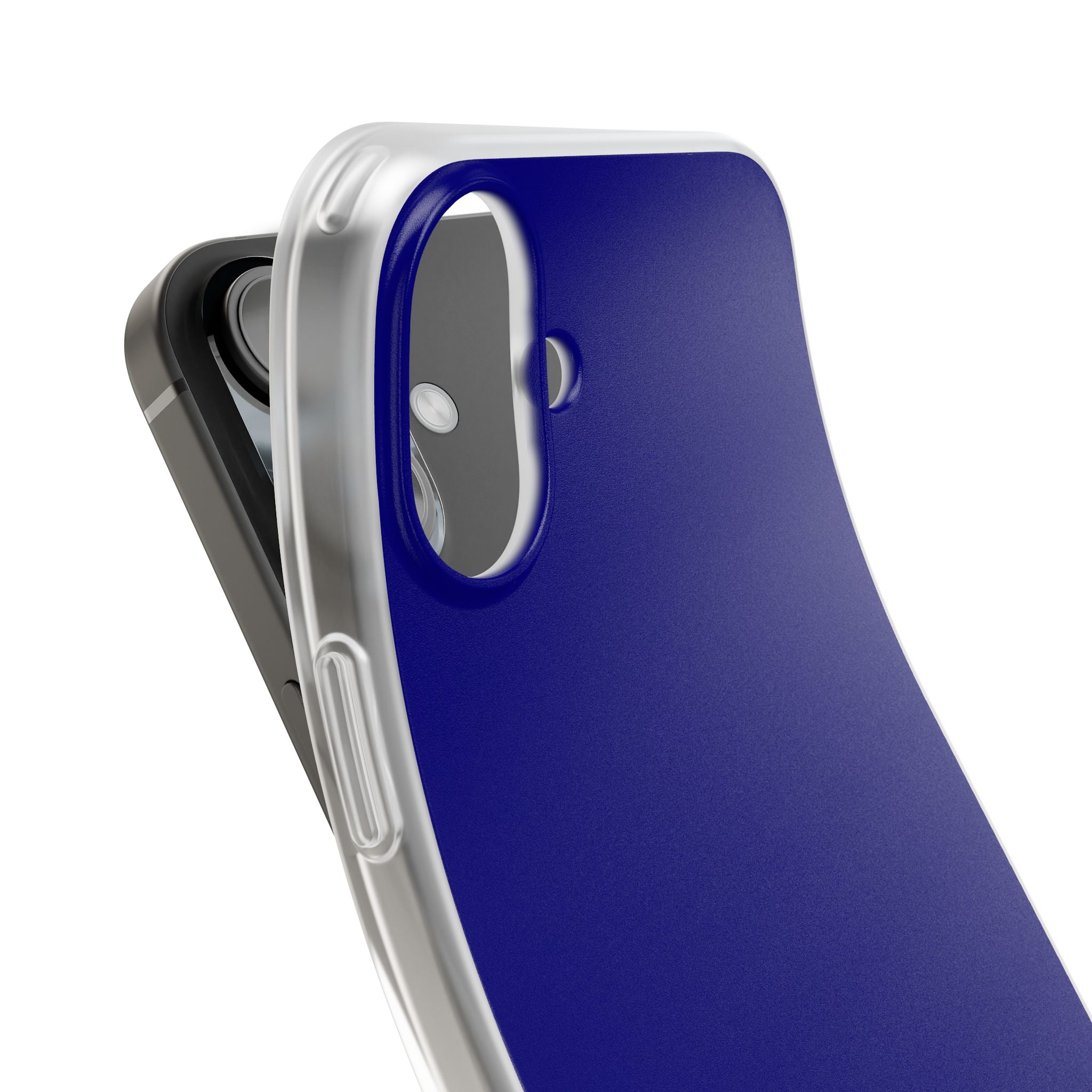 Marineblaue iPhone-Hülle – Flexi