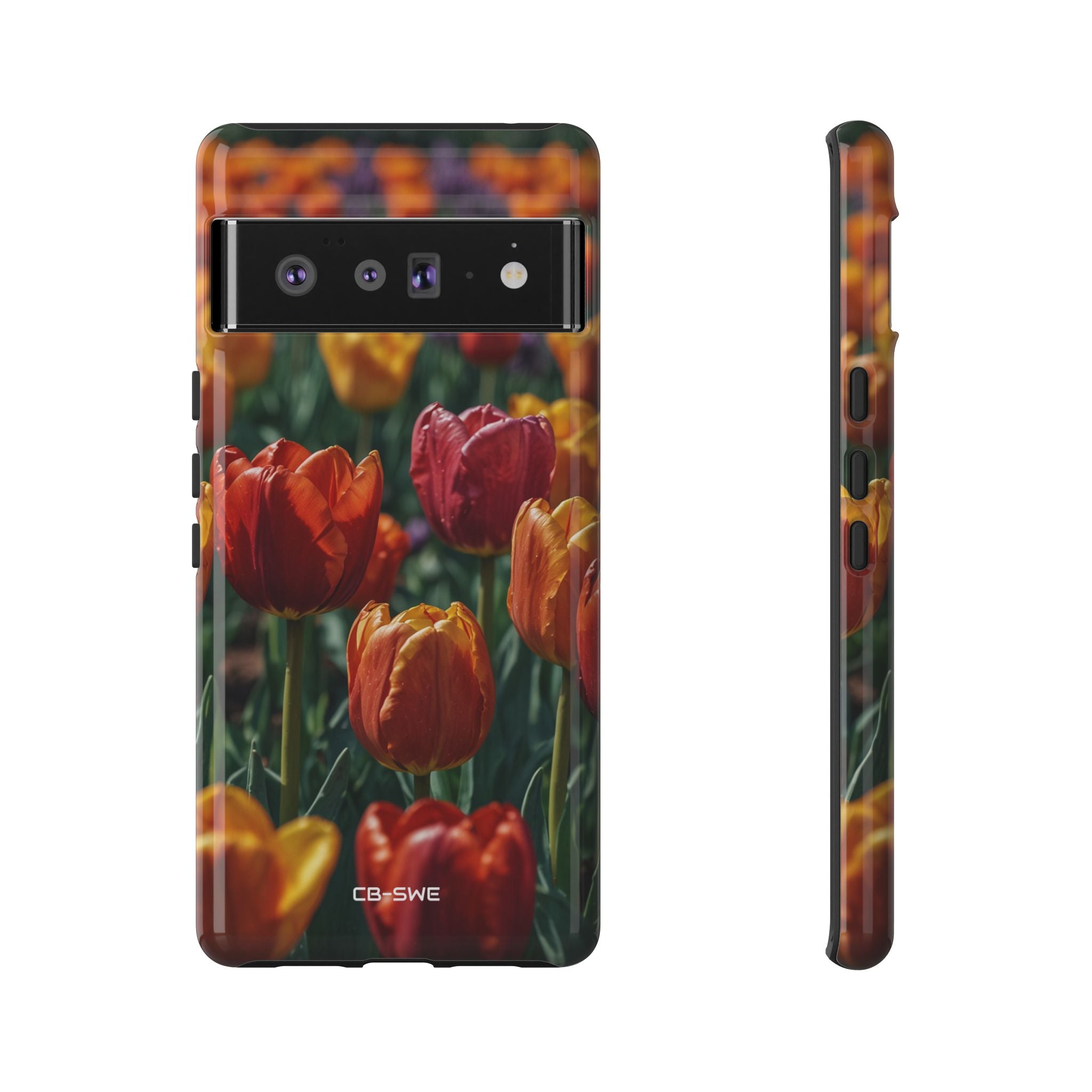 Tulips Embrace Breeze - Google Pixel Case