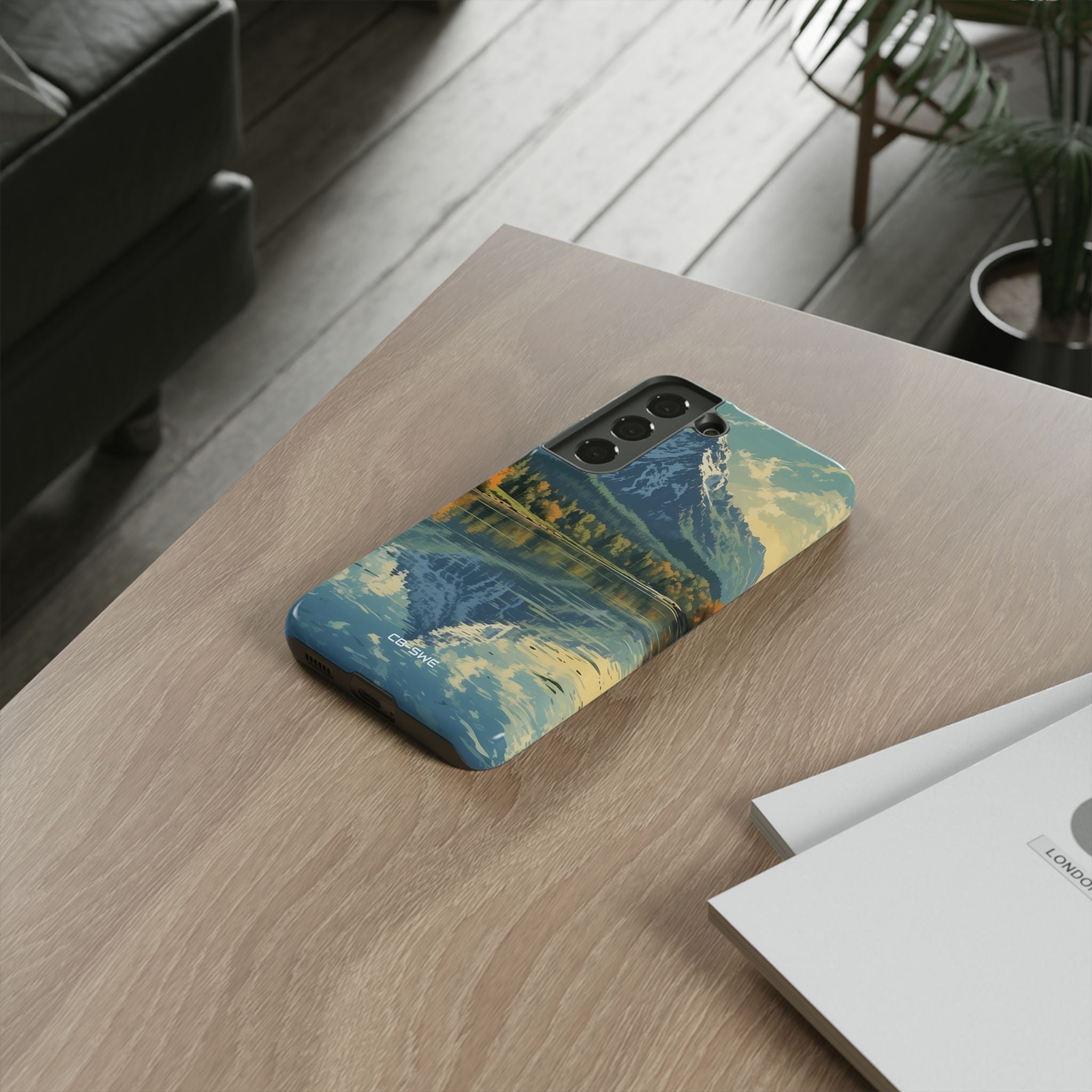 Mountain Reflects Calm - Samsung Case
