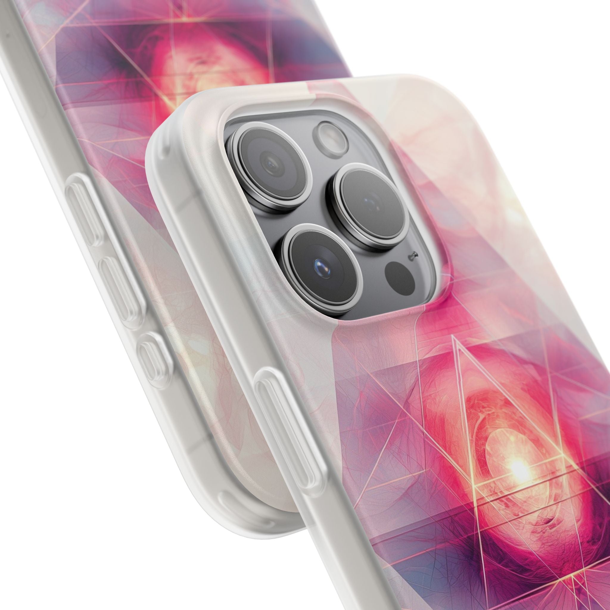 Diamond Glow iPhone 15 Pro Case - Soft