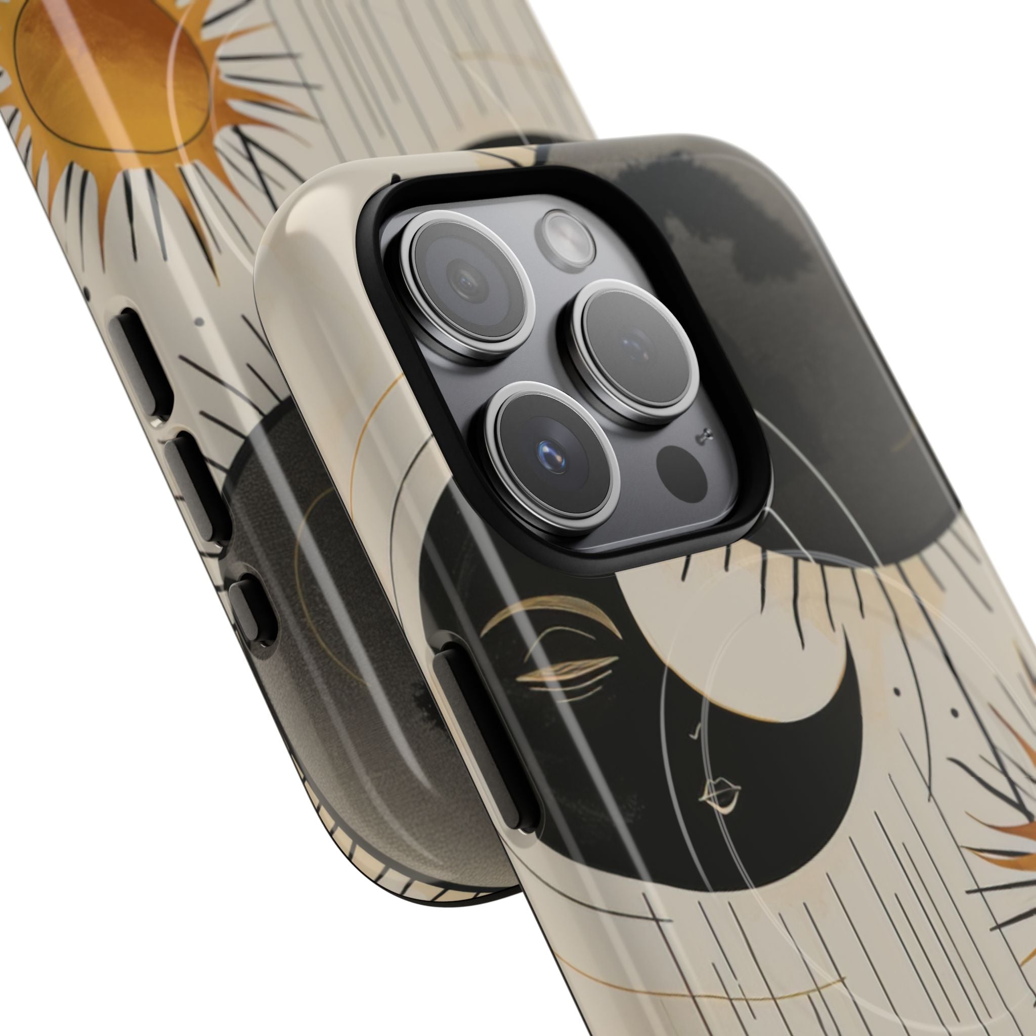 Moon Sun Harmony iPhone 15 - Tough+