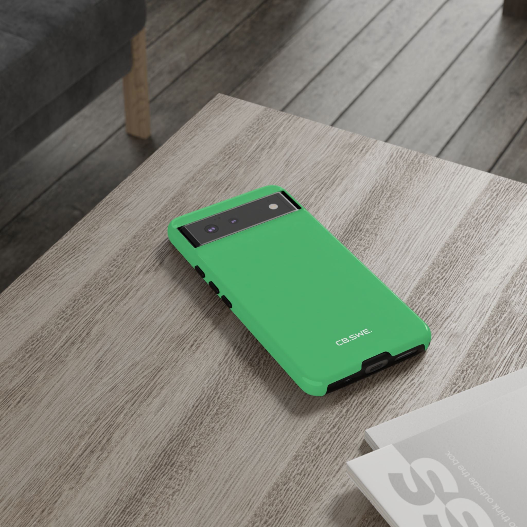 Emerald Green Pixel Case - Tough
