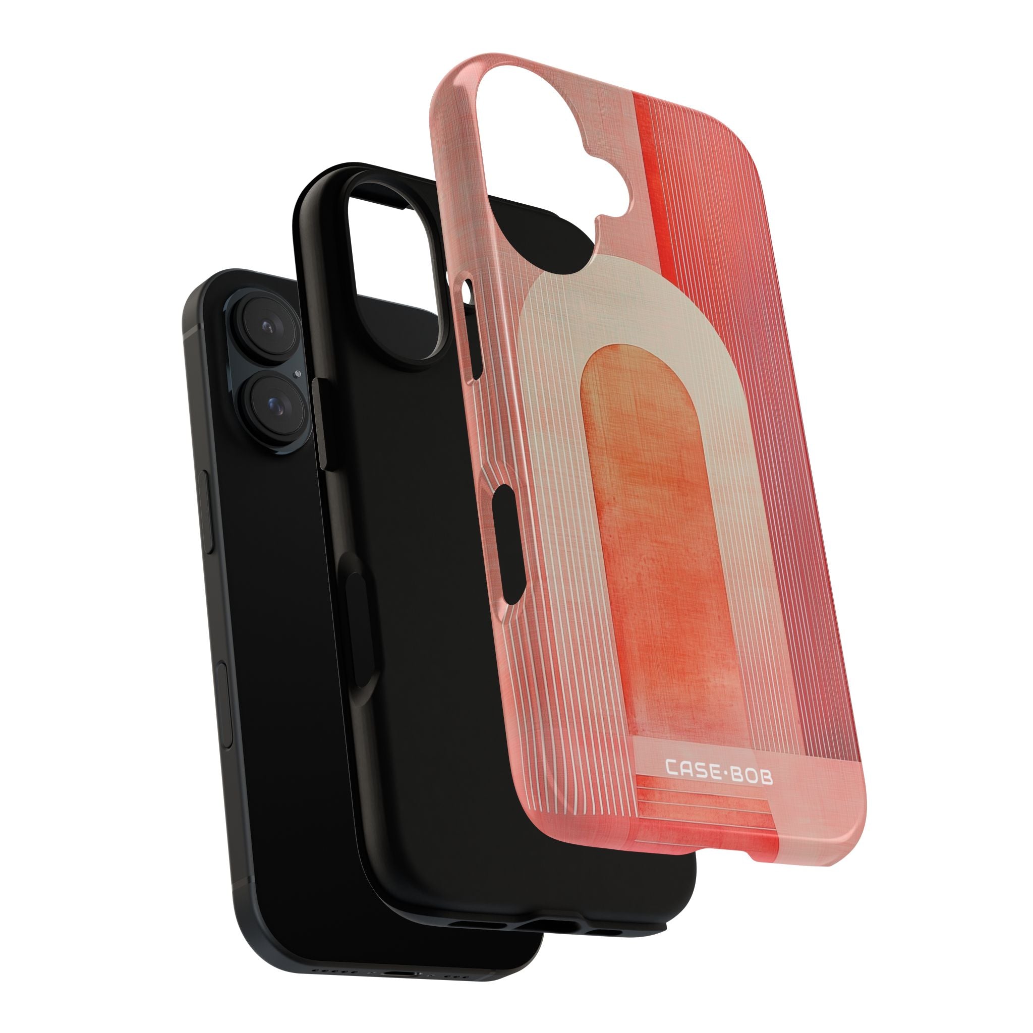 Crimson Arches iPhone 16 Plus Case - Tough