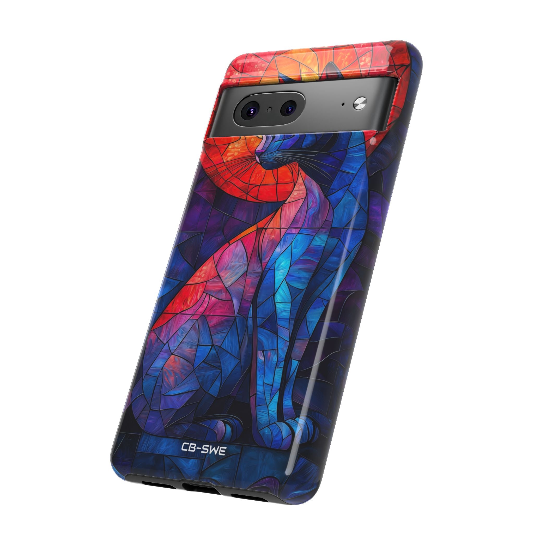 Cat Silhouettes Glow - Google Pixel Case