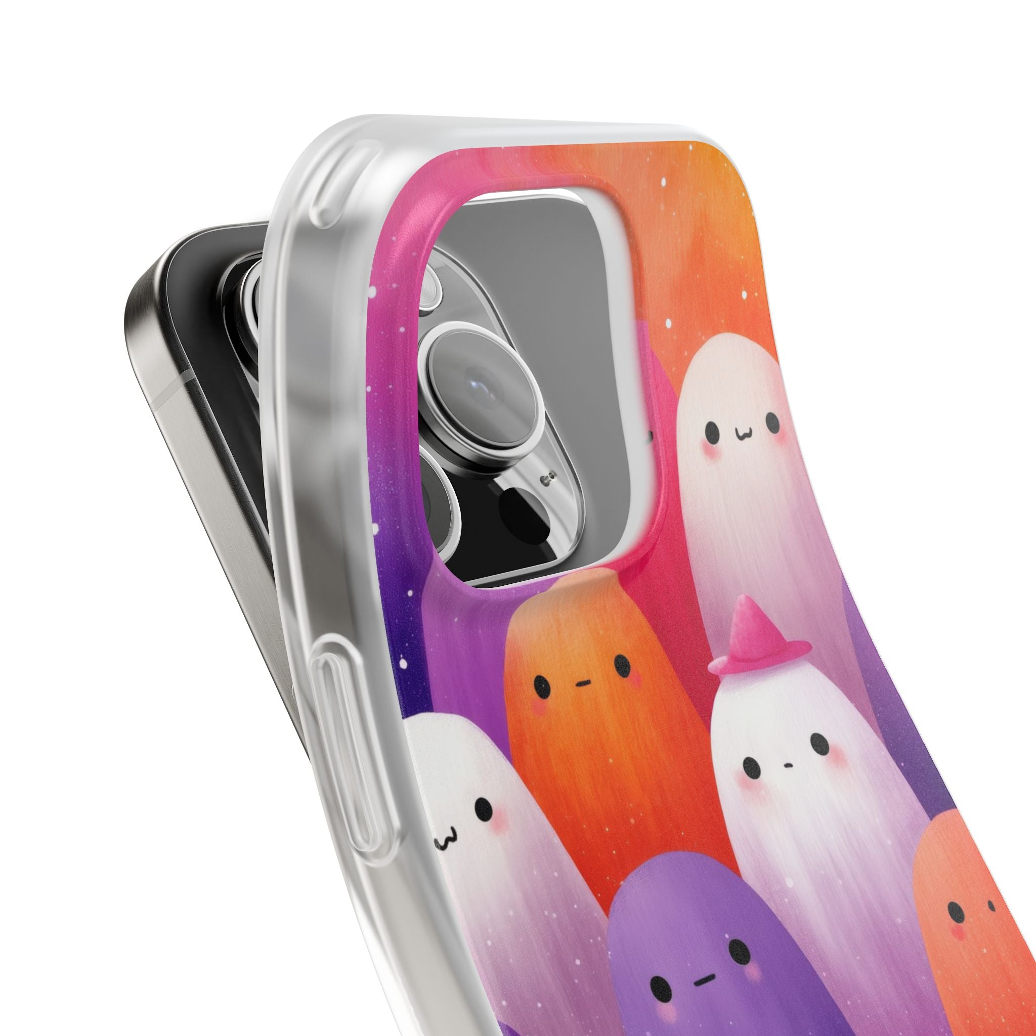 Ghostly Glow iPhone 16 Pro Case - Soft