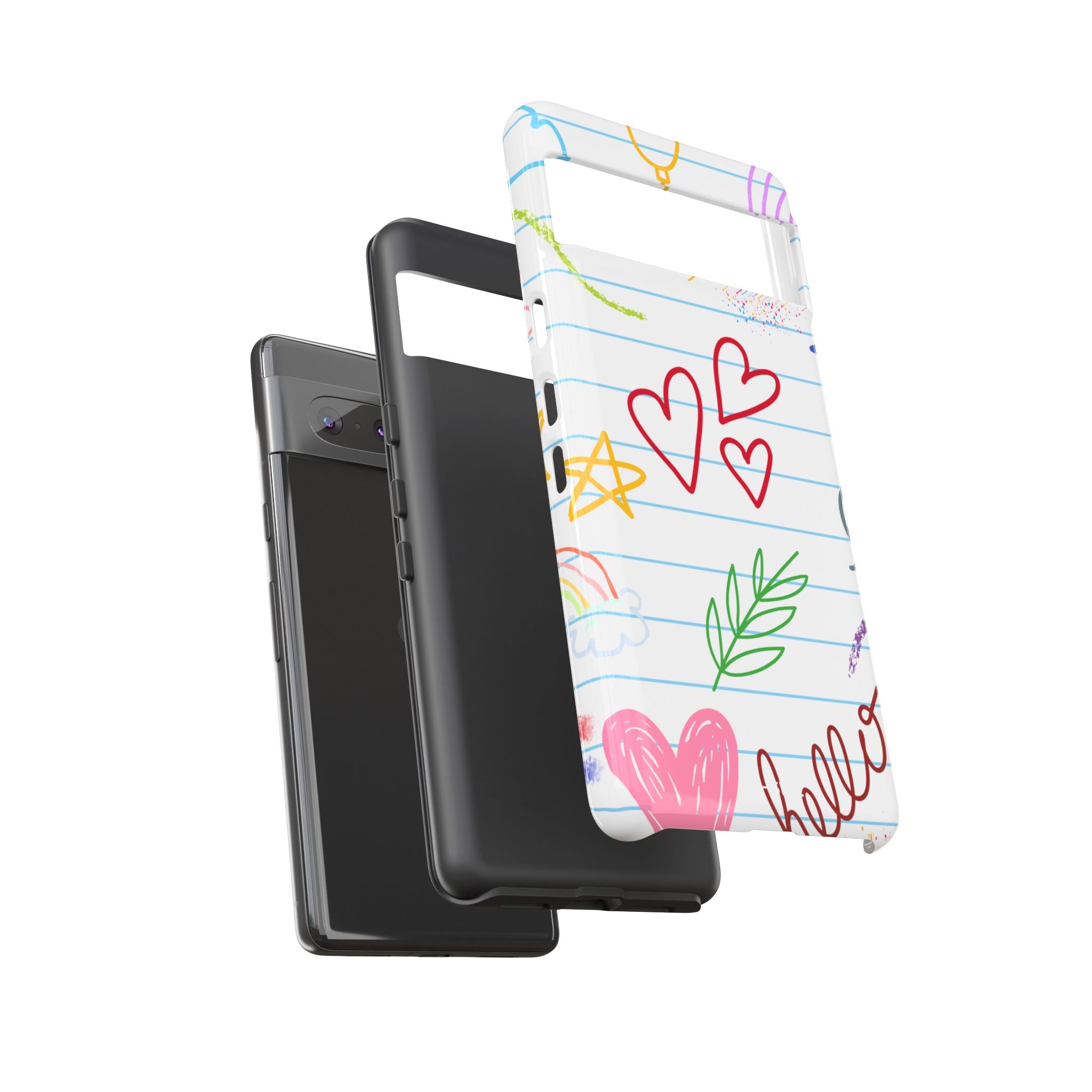 Hearts Dance Happily - Google Pixel Case
