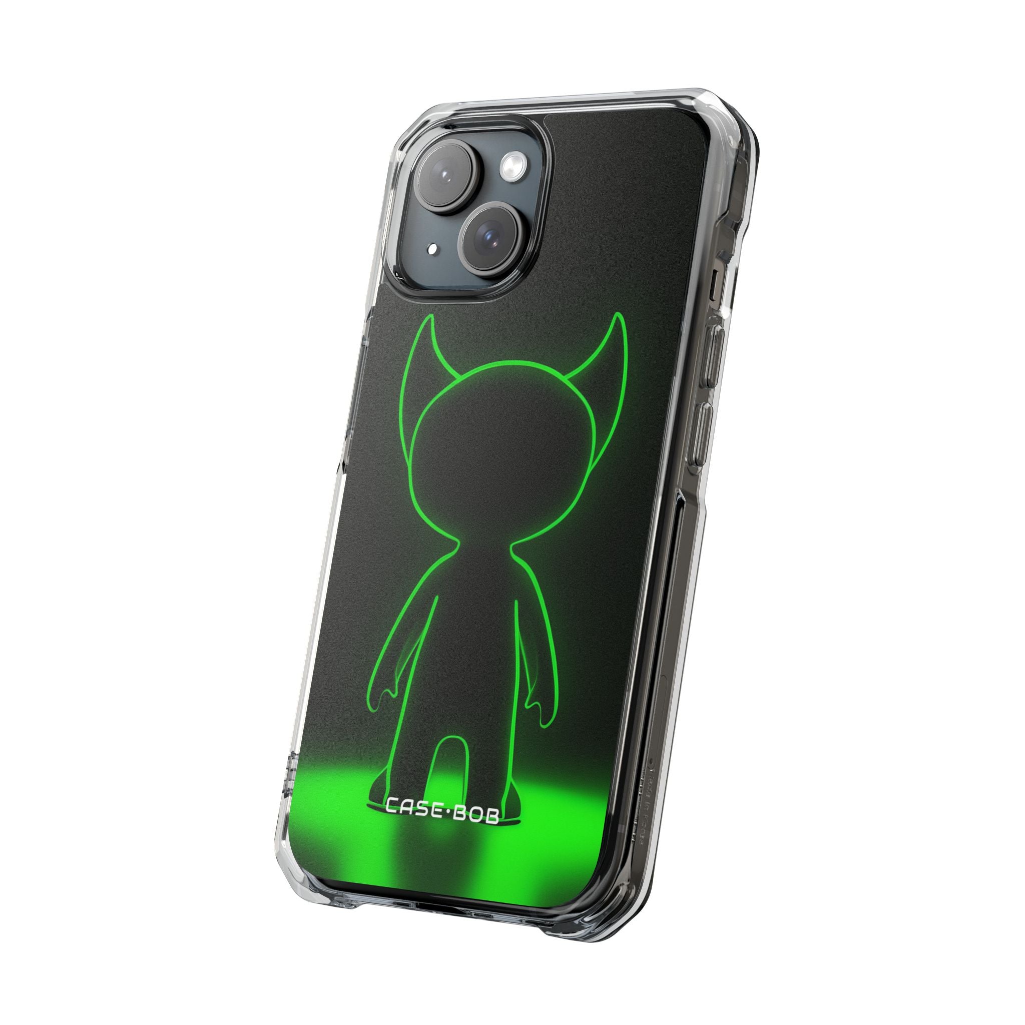 Neon Horned Spirit iPhone 15 Case - Impact