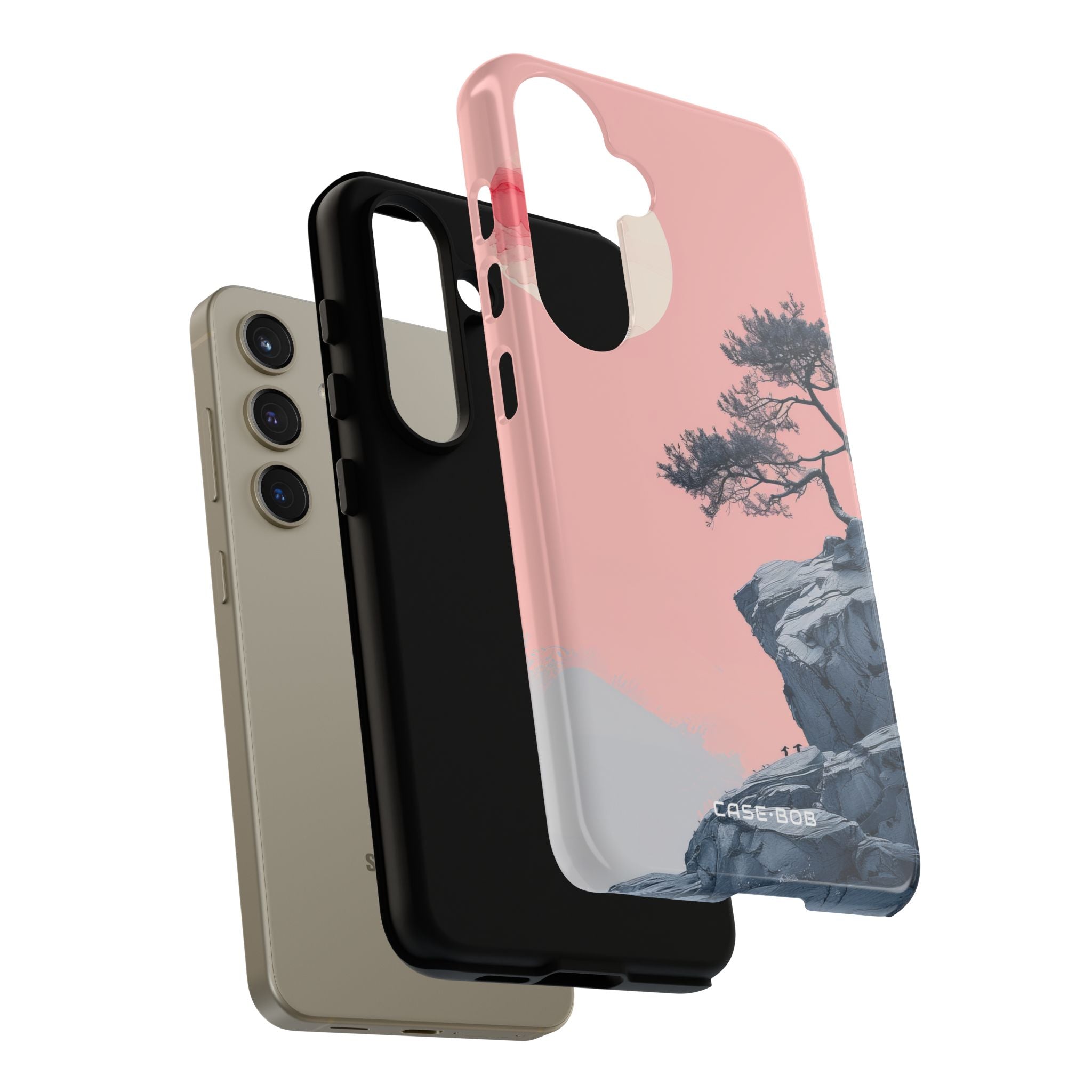 Crimson Moon Tree Samsung S24 Case - Tough