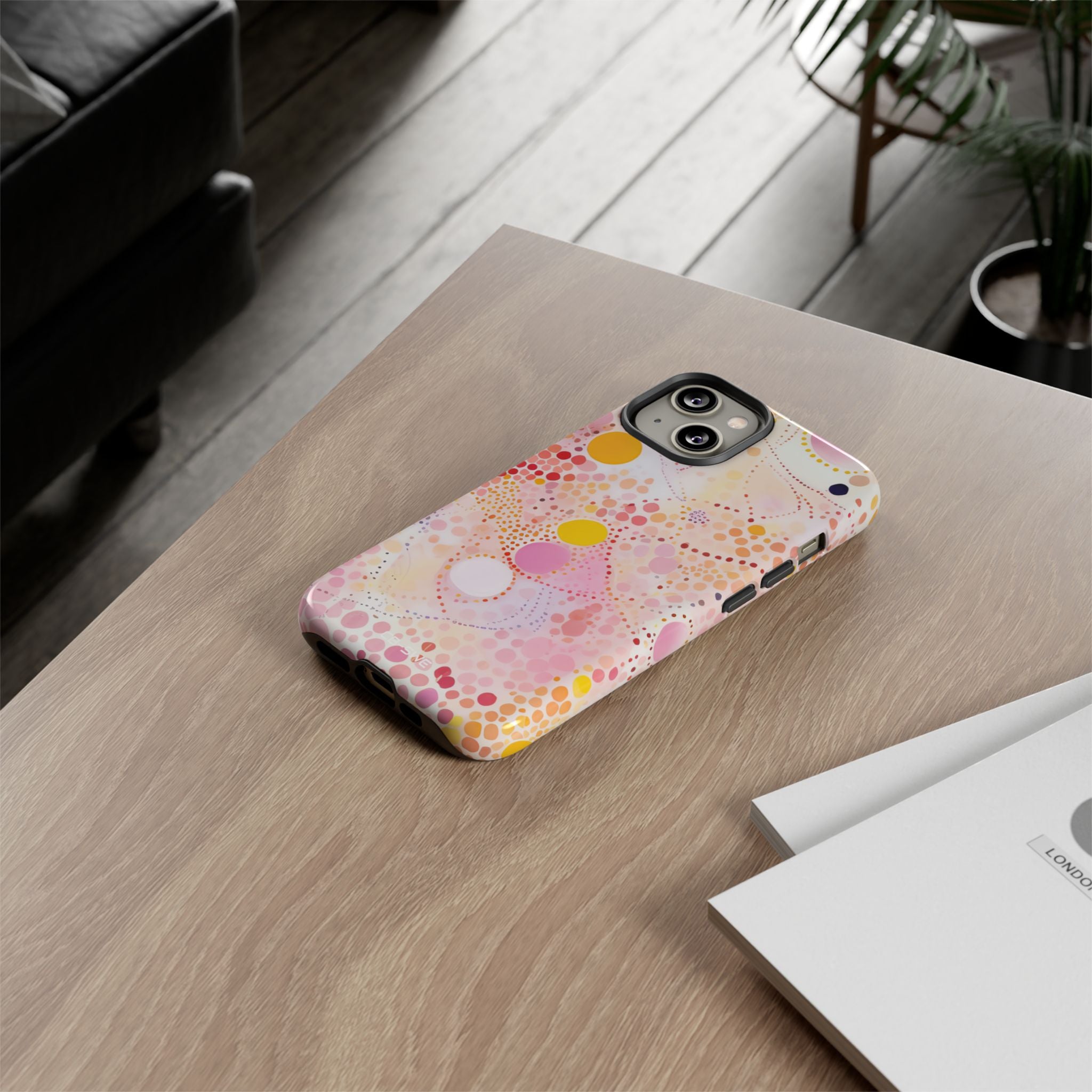 Bubbles Dance Light - iPhone Case