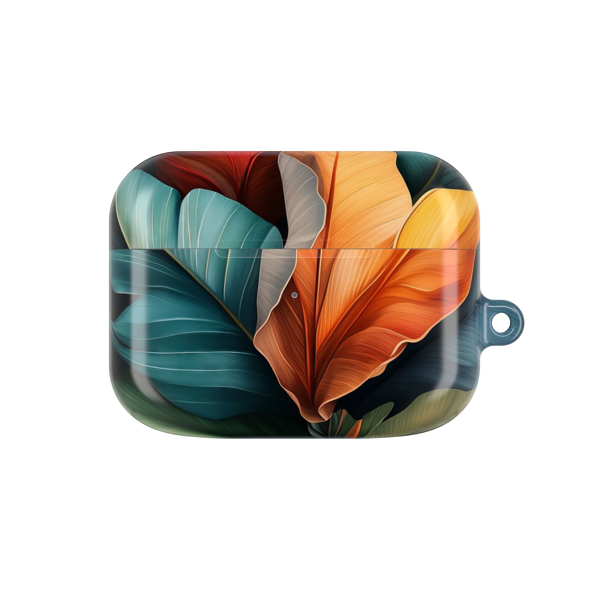 Tropical Ember Leaves - AirPods Case