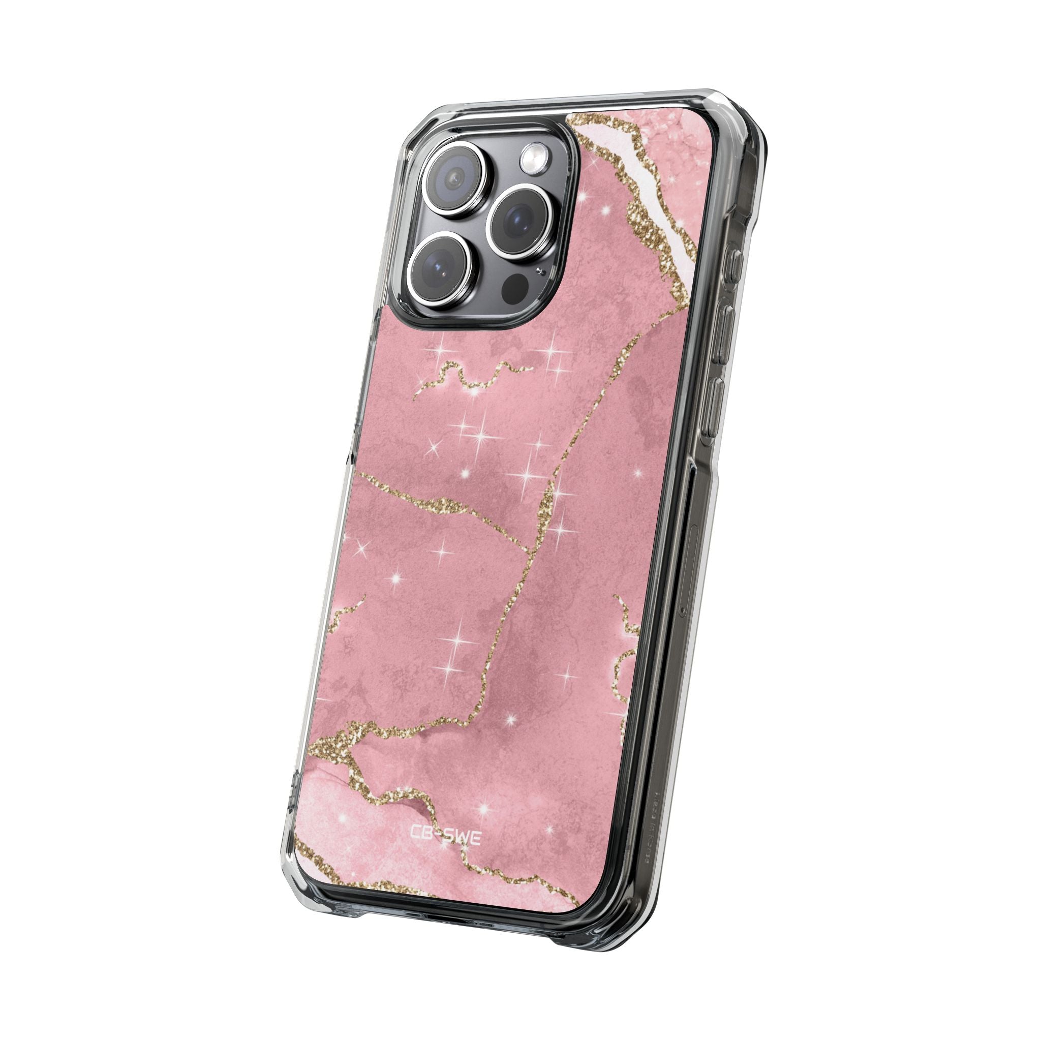 Pink Marble Luxe iPhone Case - Impact