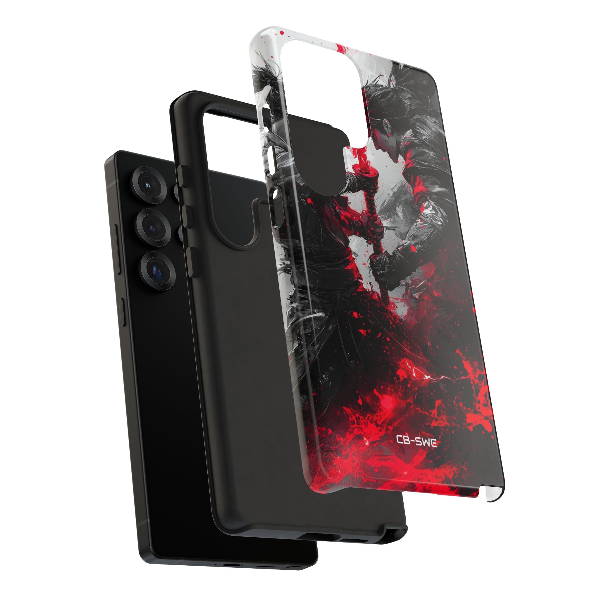 Crimson Blade Clash - Samsung Case