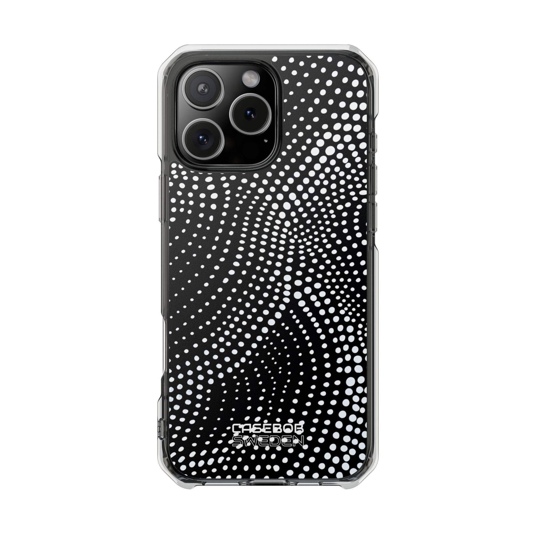Waves of Dots iPhone 16 - Impact Clear+
