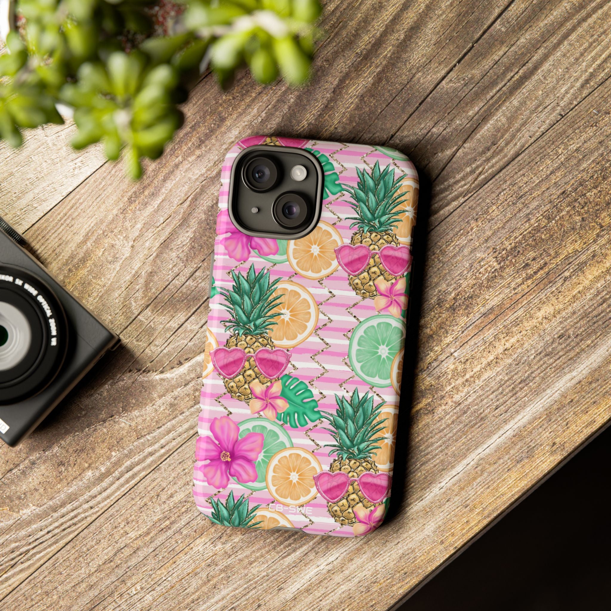 Tropical Fruits Dance - iPhone Case