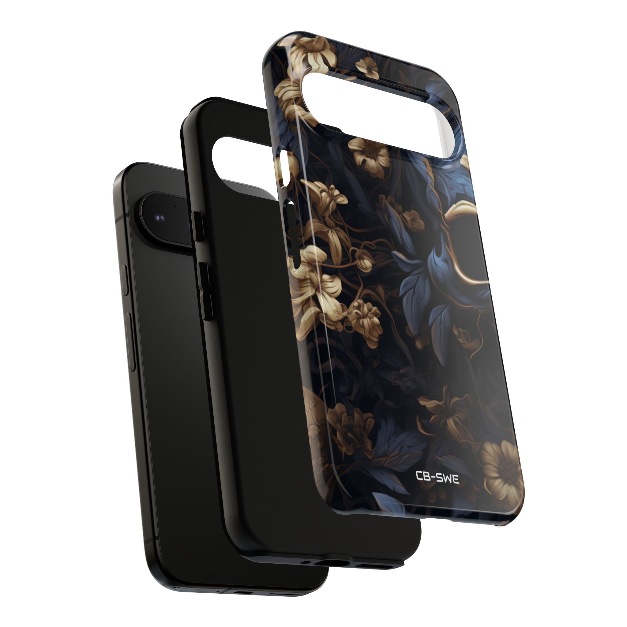 Gothic Floral Skull - Google Pixel Case