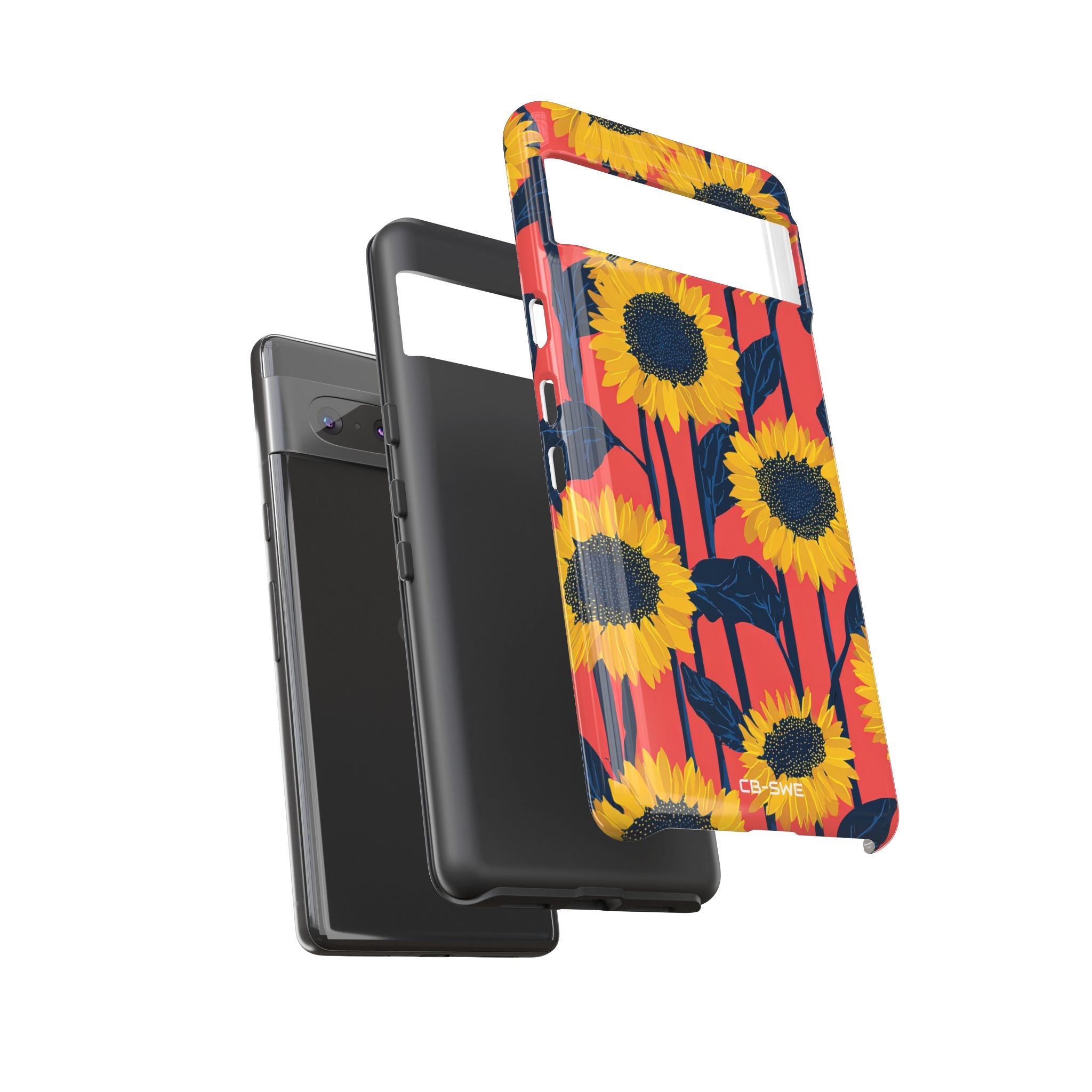 Vibrant Sunflower Rhythm - Google Pixel Case